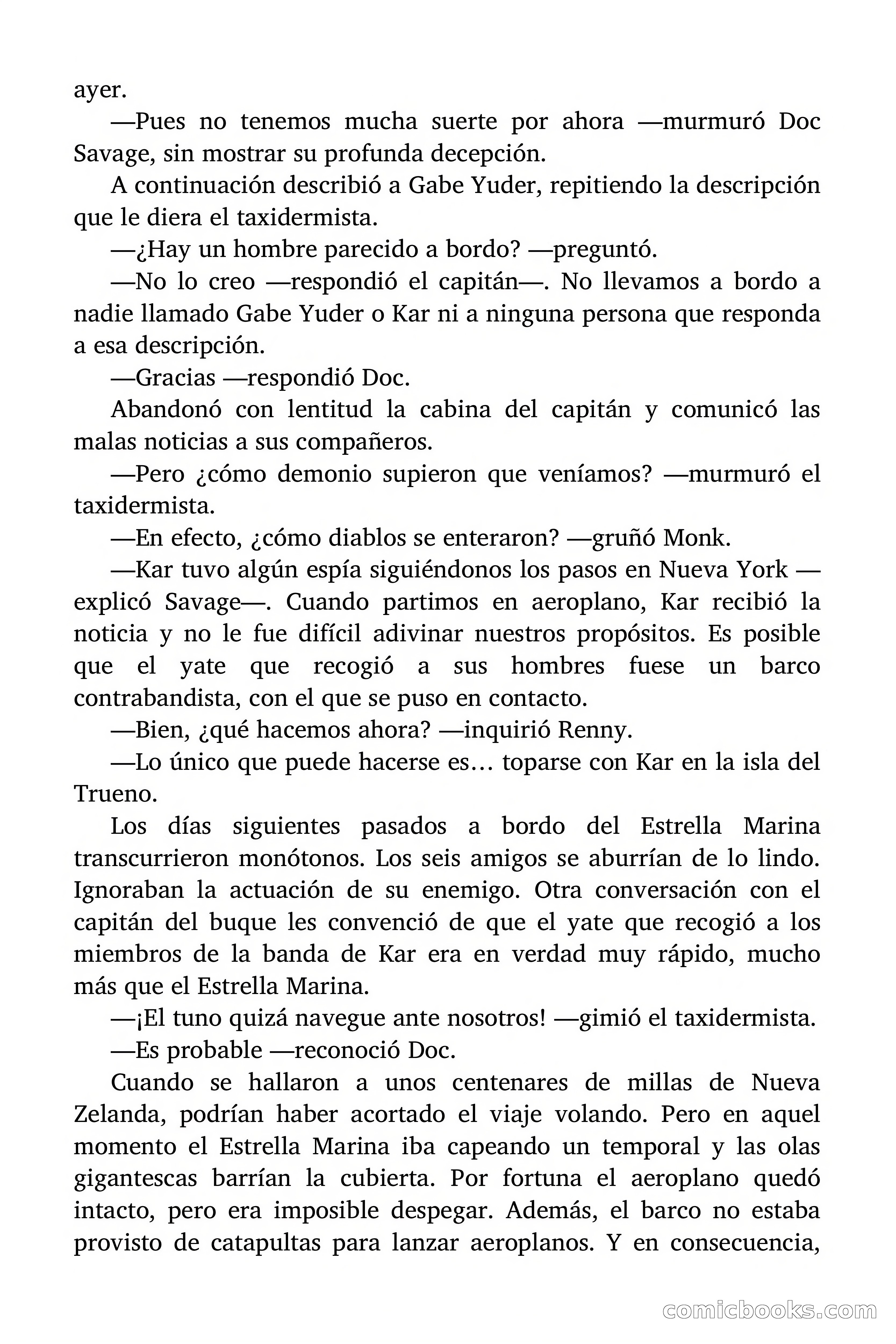 Doc Savage: La tierra del terror — page 99 of 164