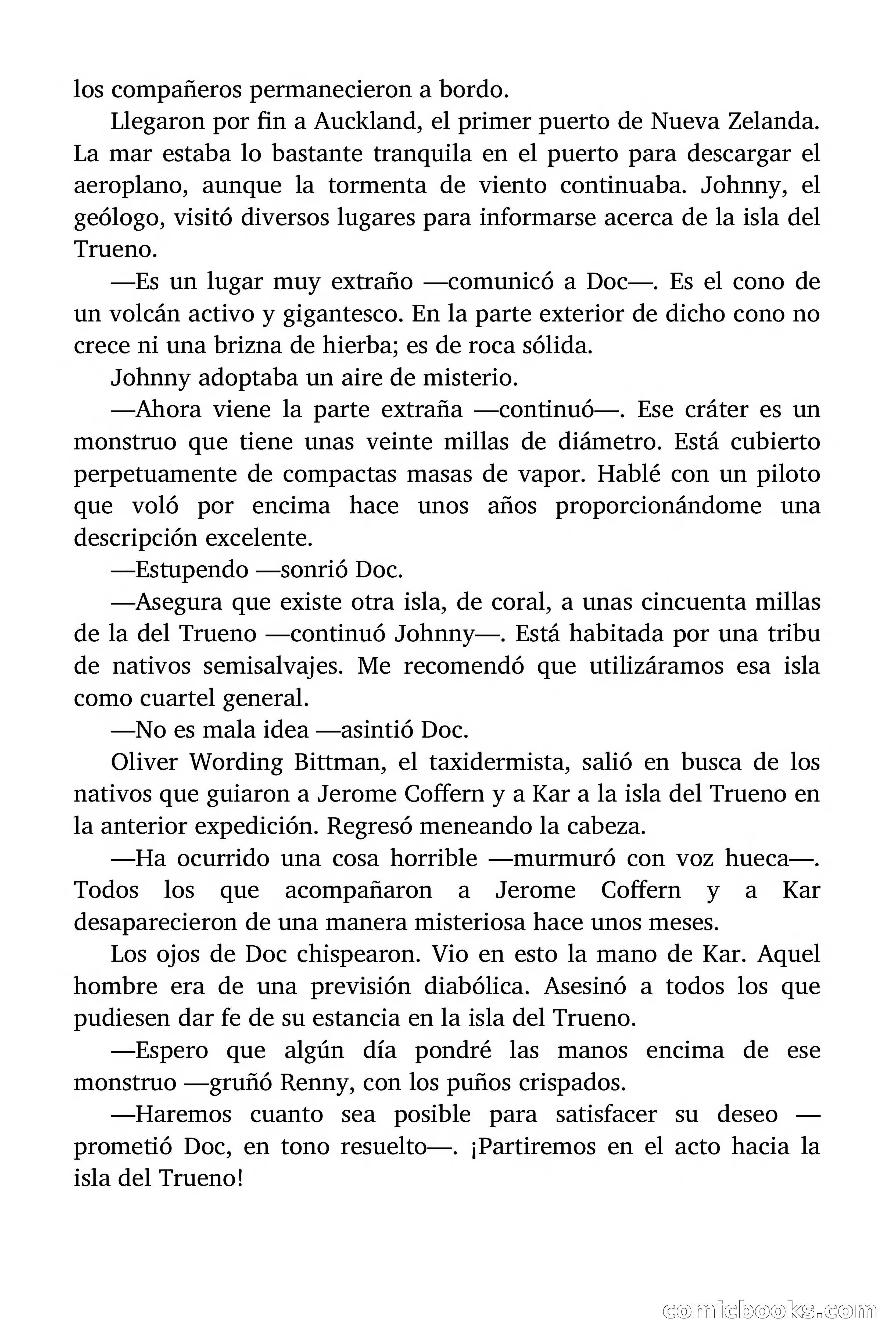 Doc Savage: La tierra del terror — page 100 of 164