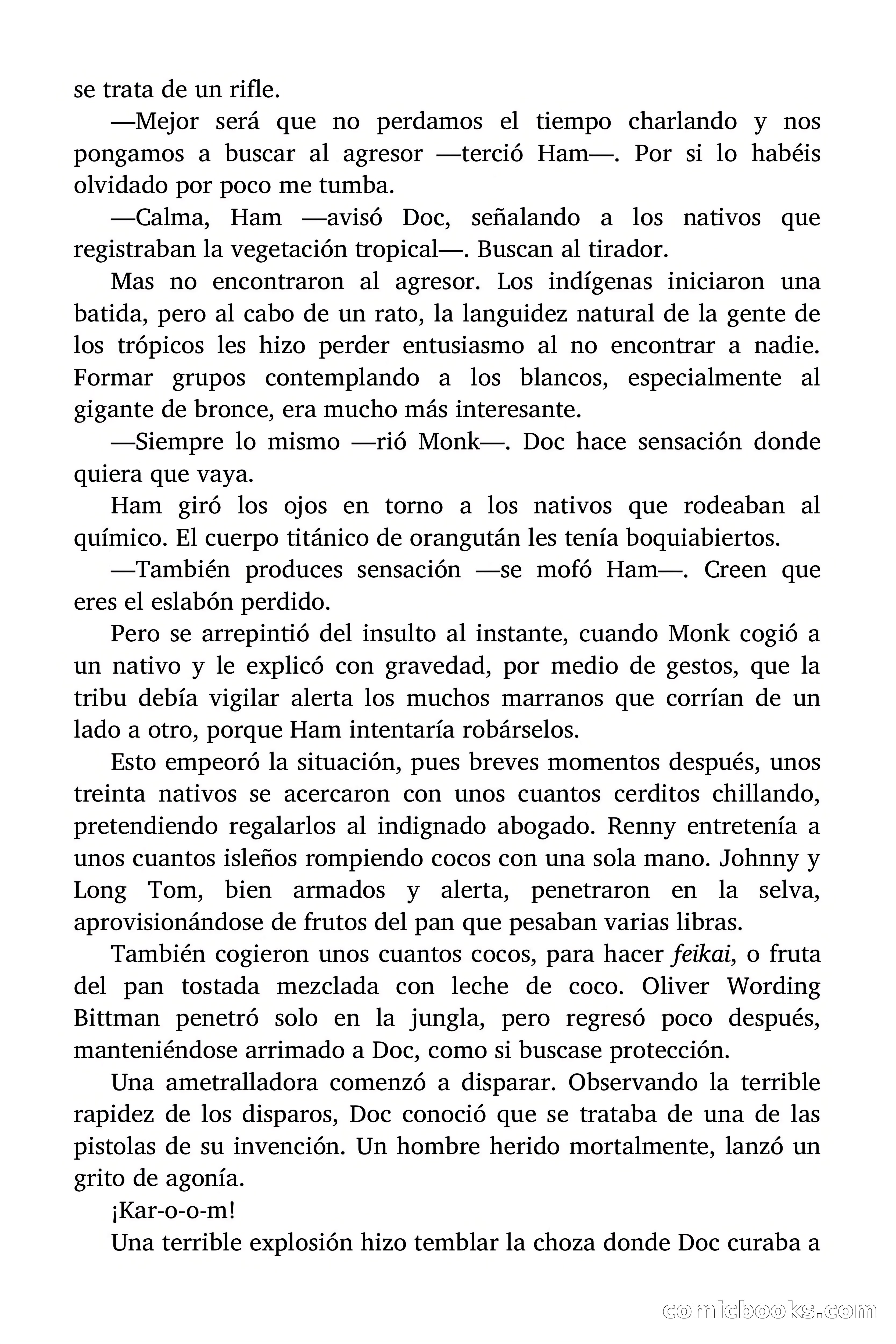 Doc Savage: La tierra del terror — page 104 of 164