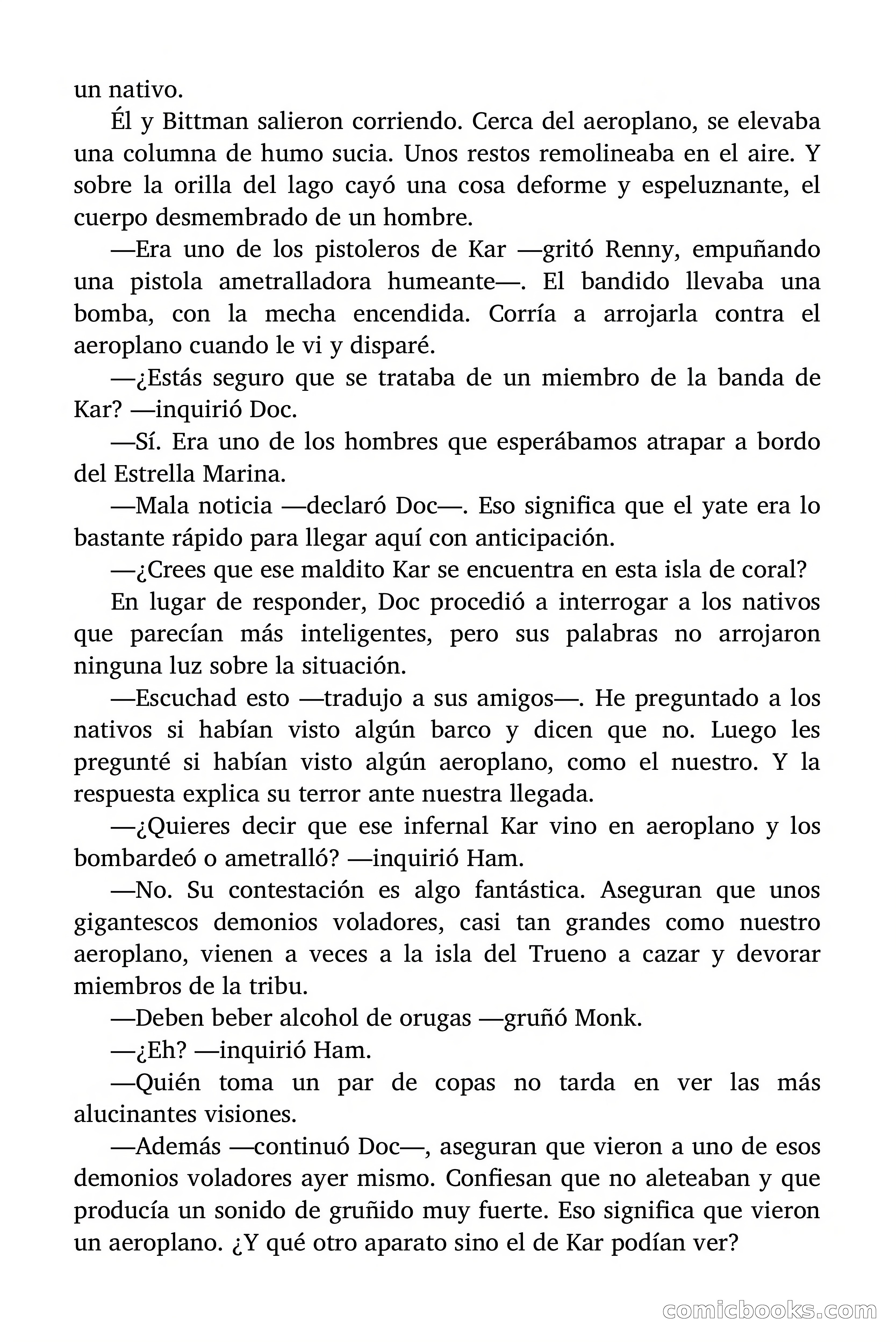 Doc Savage: La tierra del terror — page 105 of 164