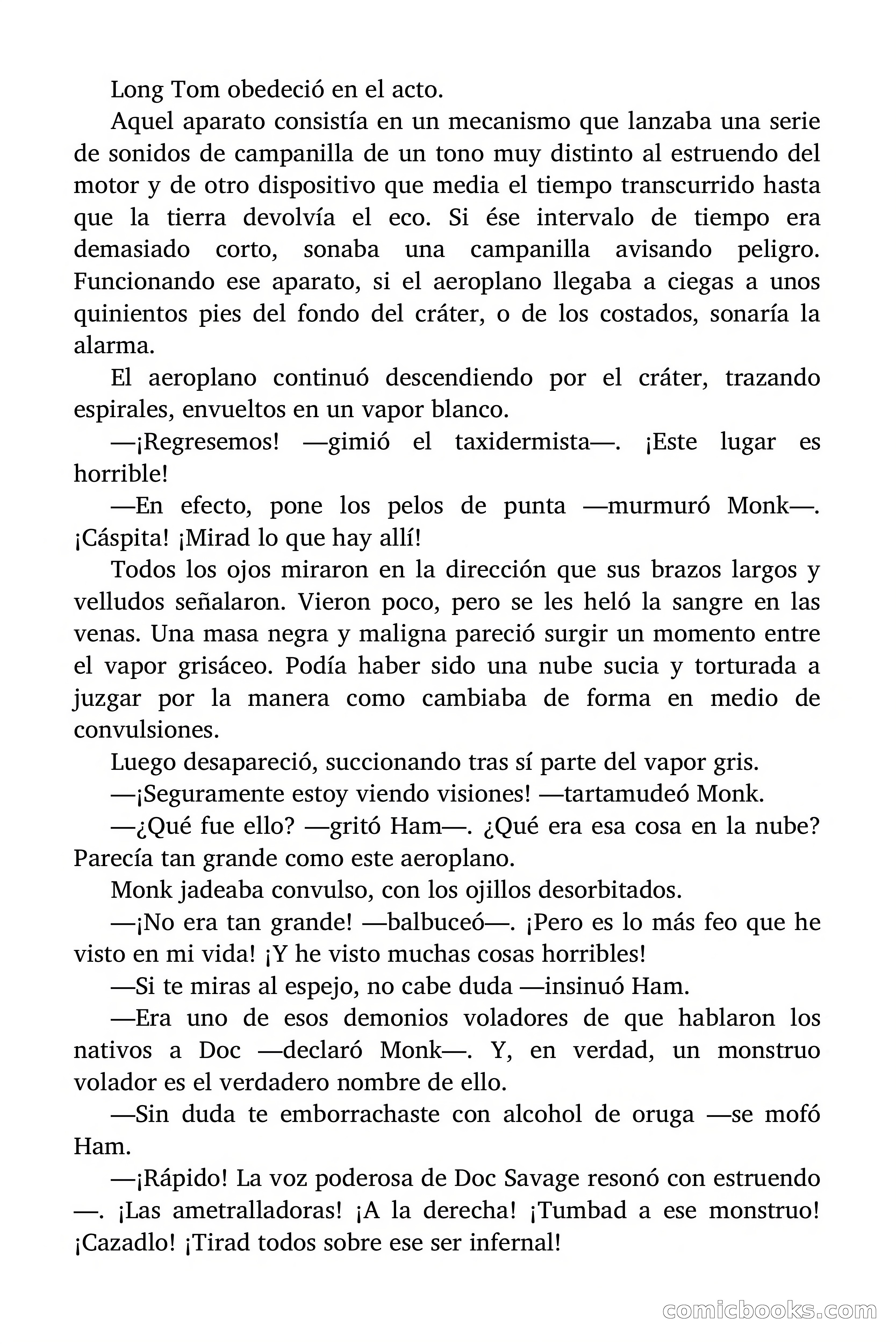 Doc Savage: La tierra del terror — page 108 of 164