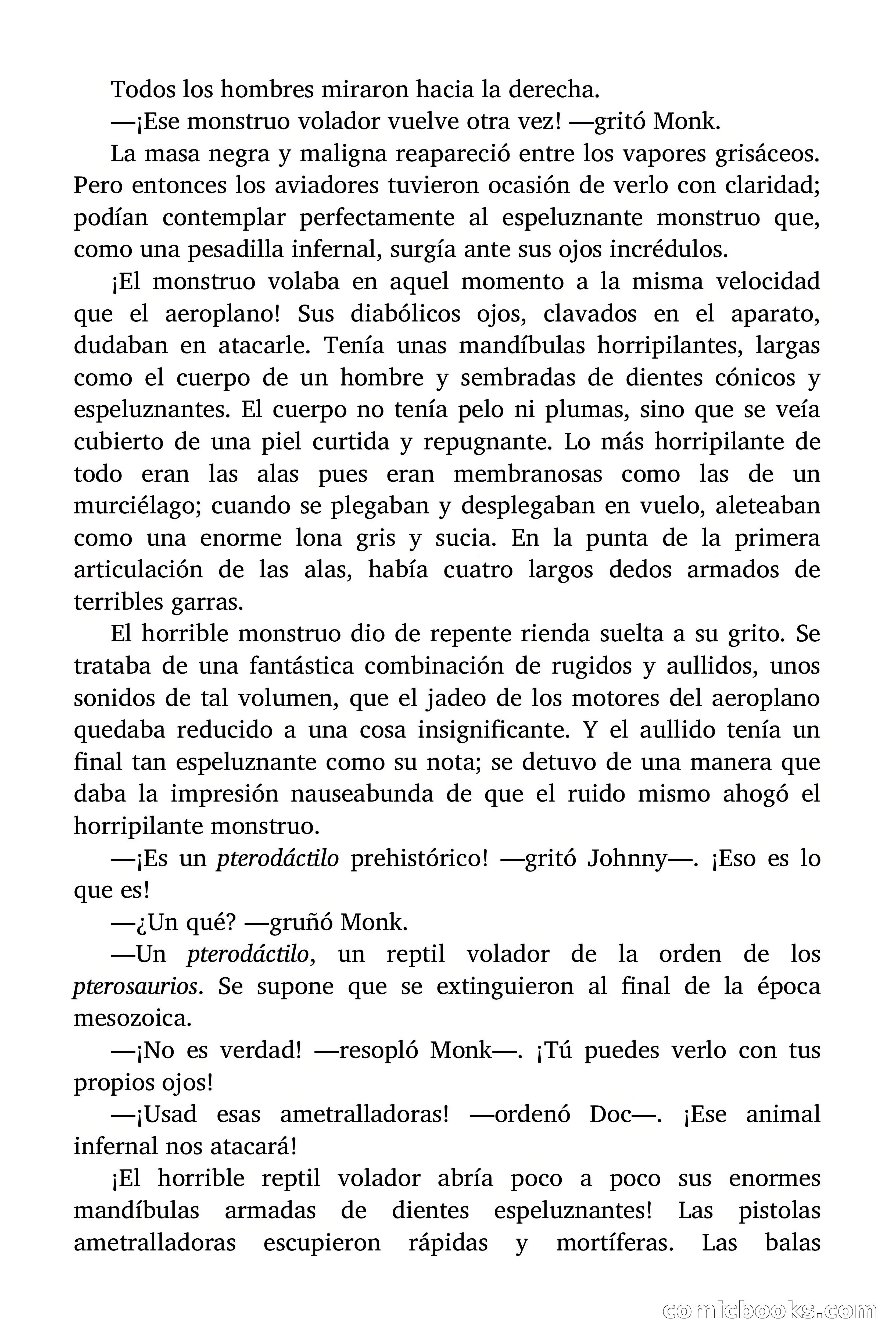 Doc Savage: La tierra del terror — page 109 of 164