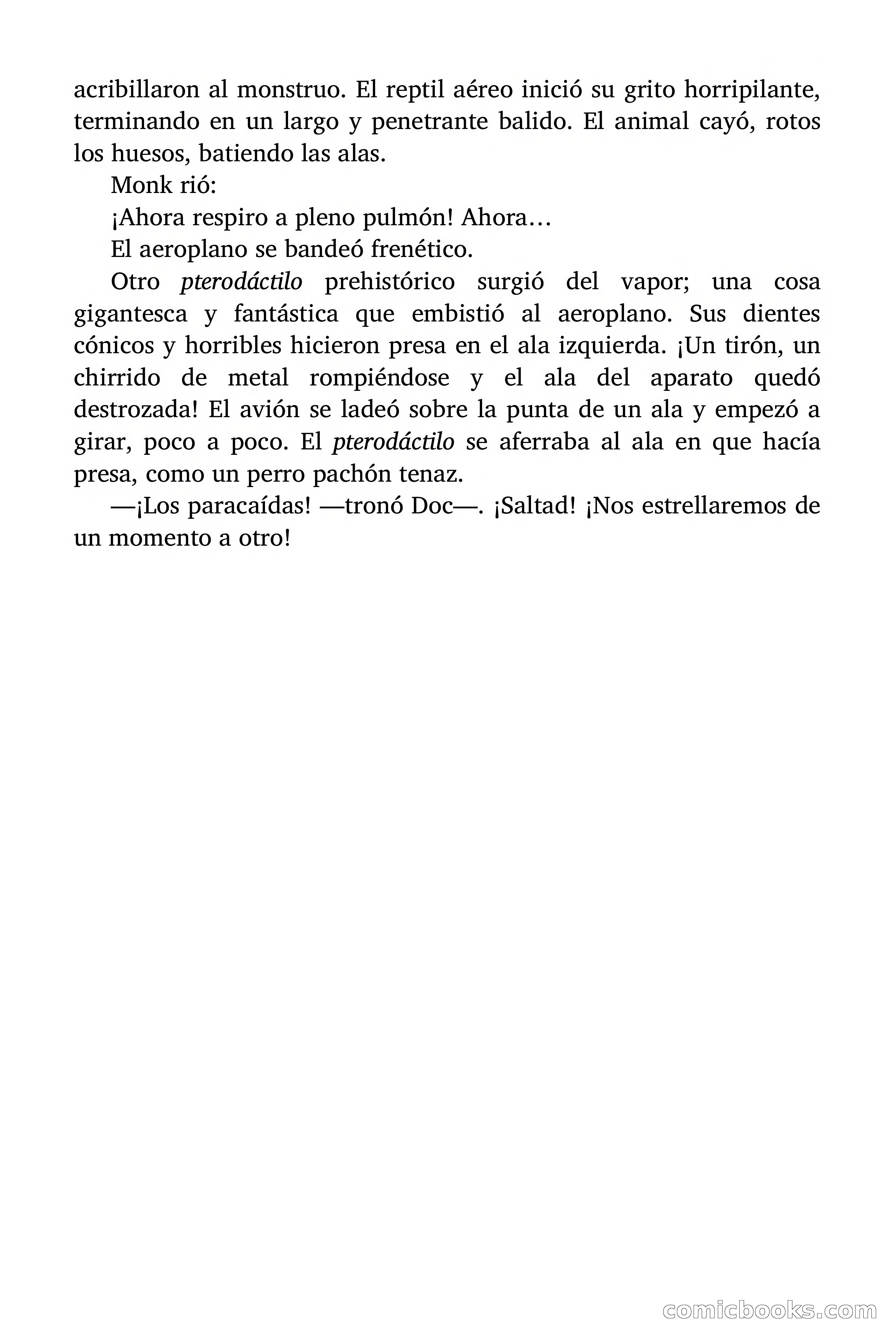 Doc Savage: La tierra del terror — page 110 of 164
