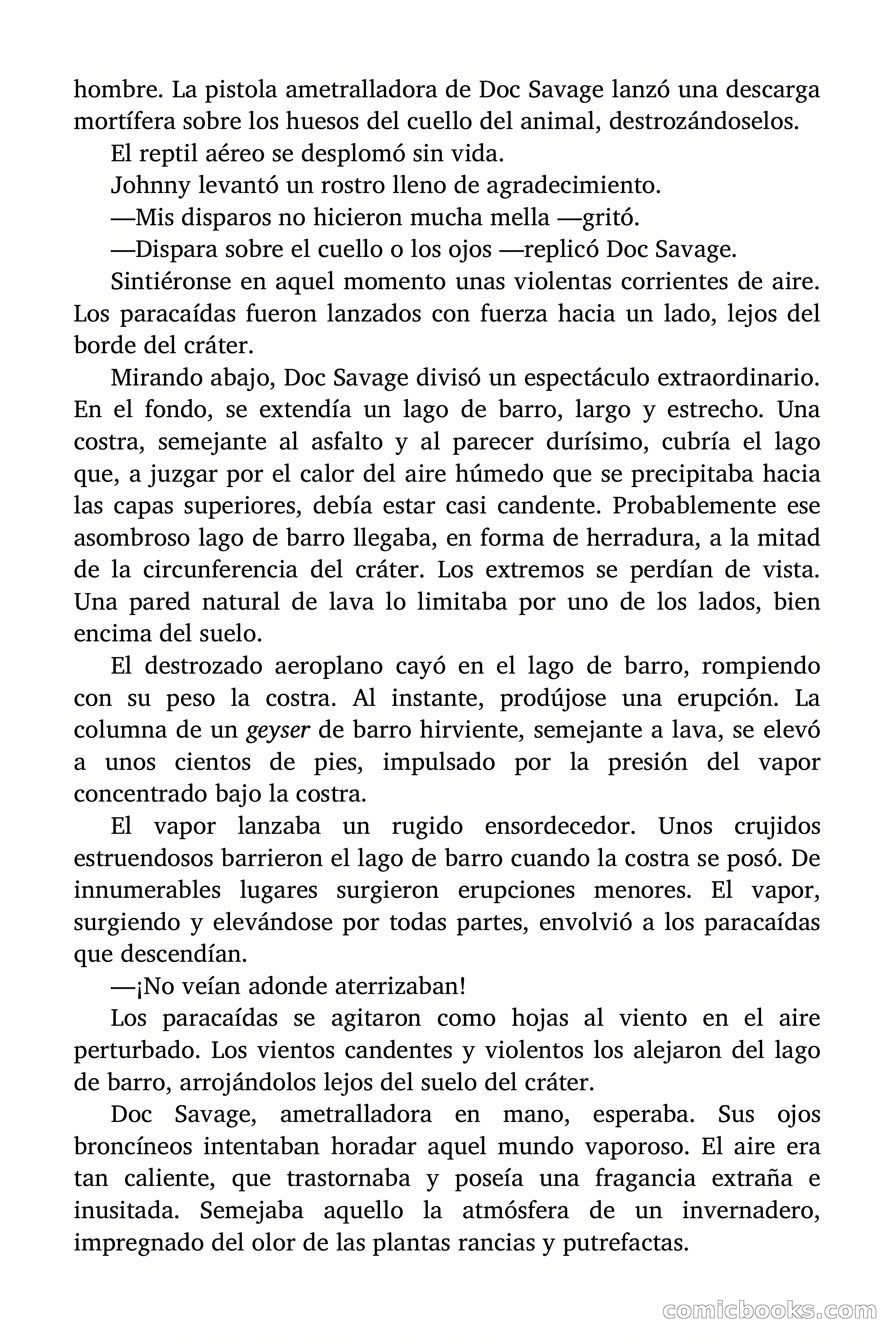 Doc Savage: La tierra del terror — page 112 of 164