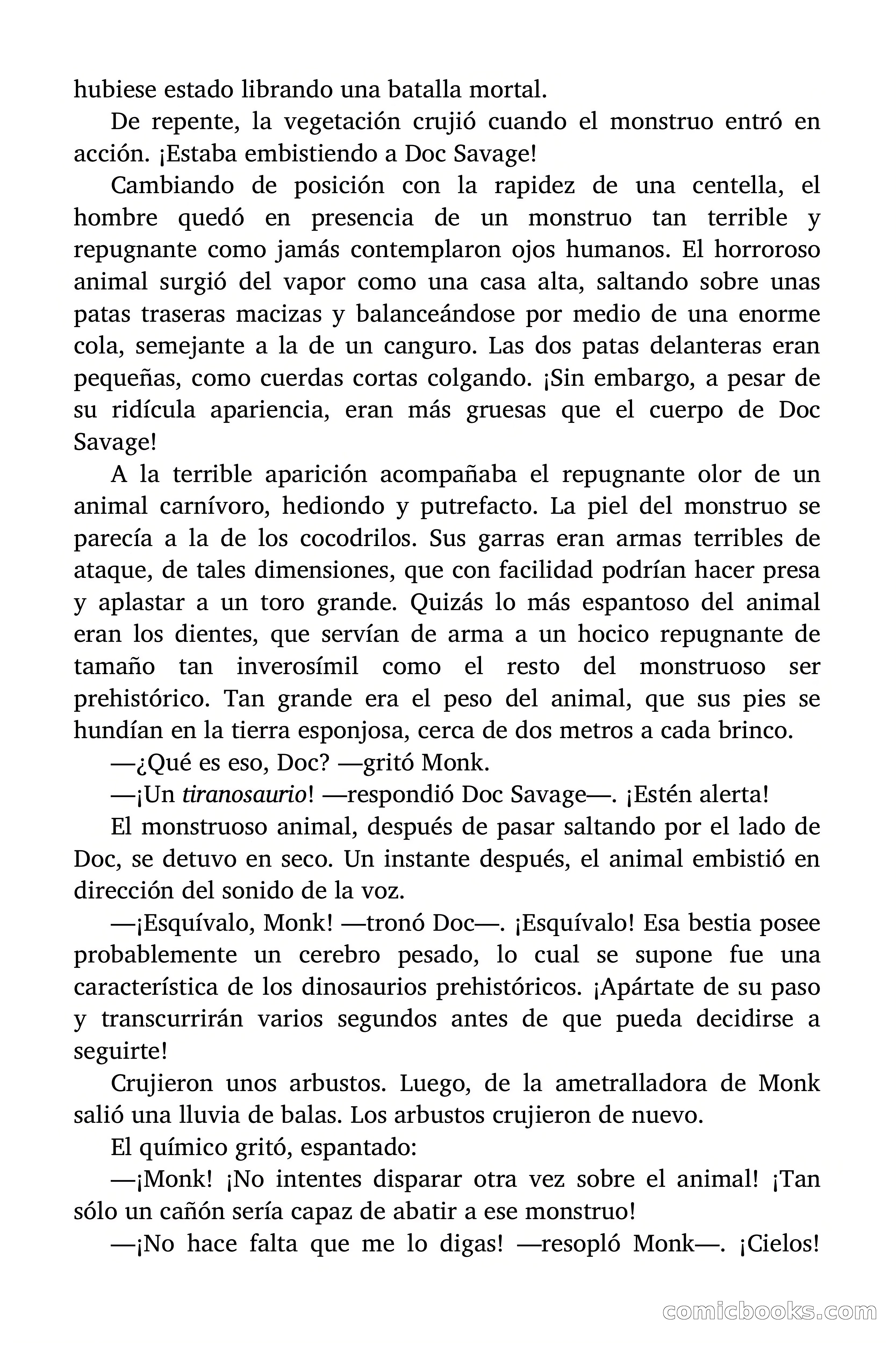Doc Savage: La tierra del terror — page 114 of 164