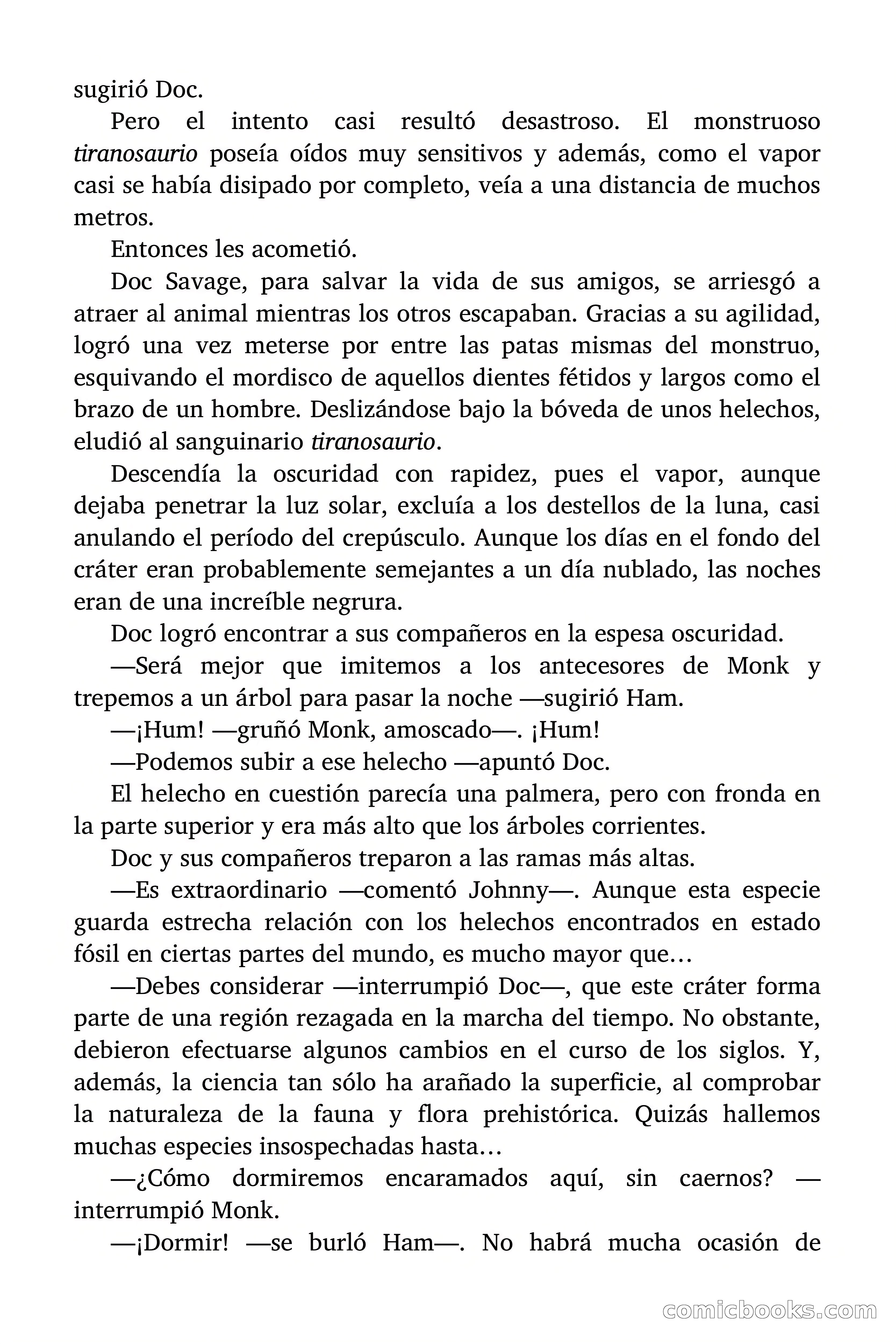Doc Savage: La tierra del terror — page 116 of 164