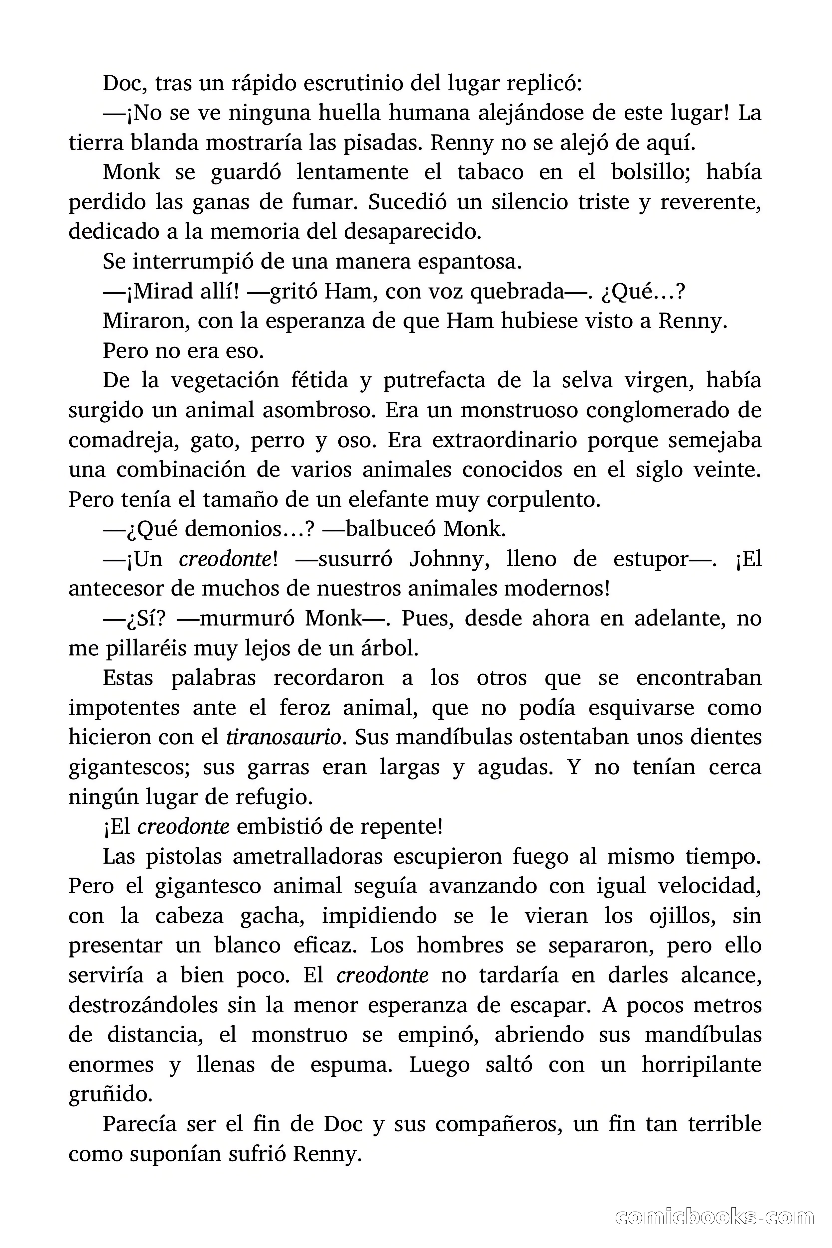 Doc Savage: La tierra del terror — page 118 of 164
