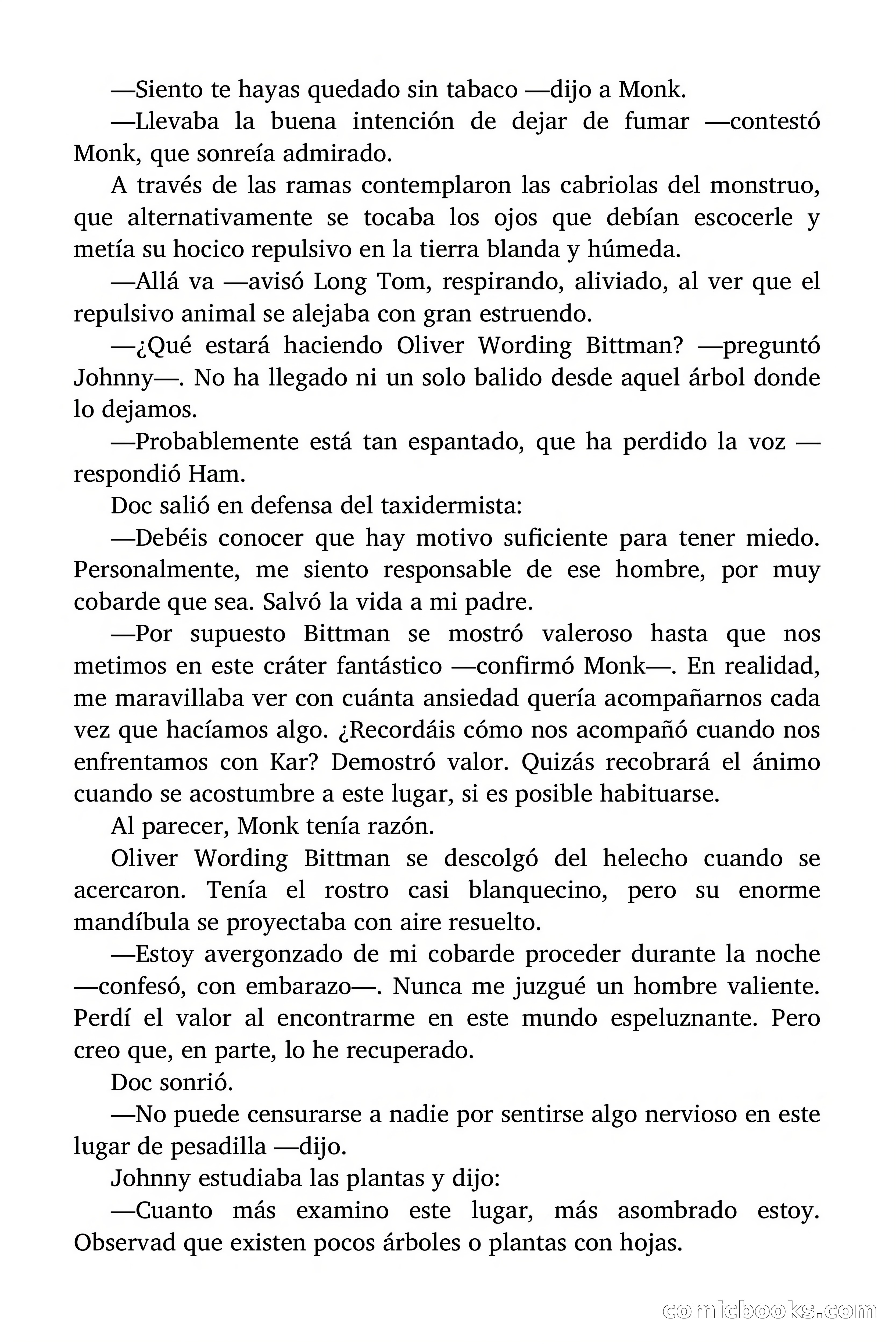 Doc Savage: La tierra del terror — page 126 of 164