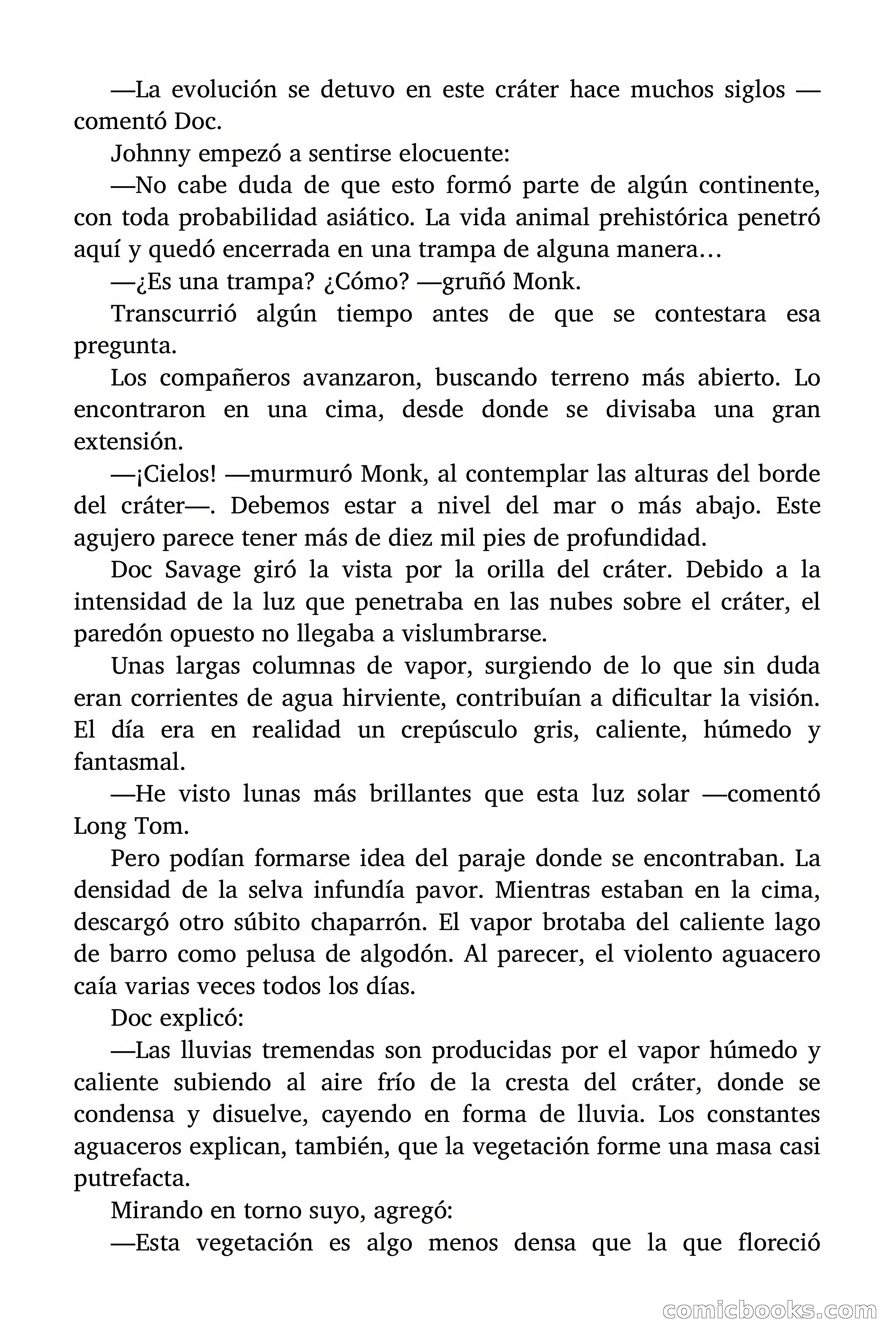 Doc Savage: La tierra del terror — page 127 of 164