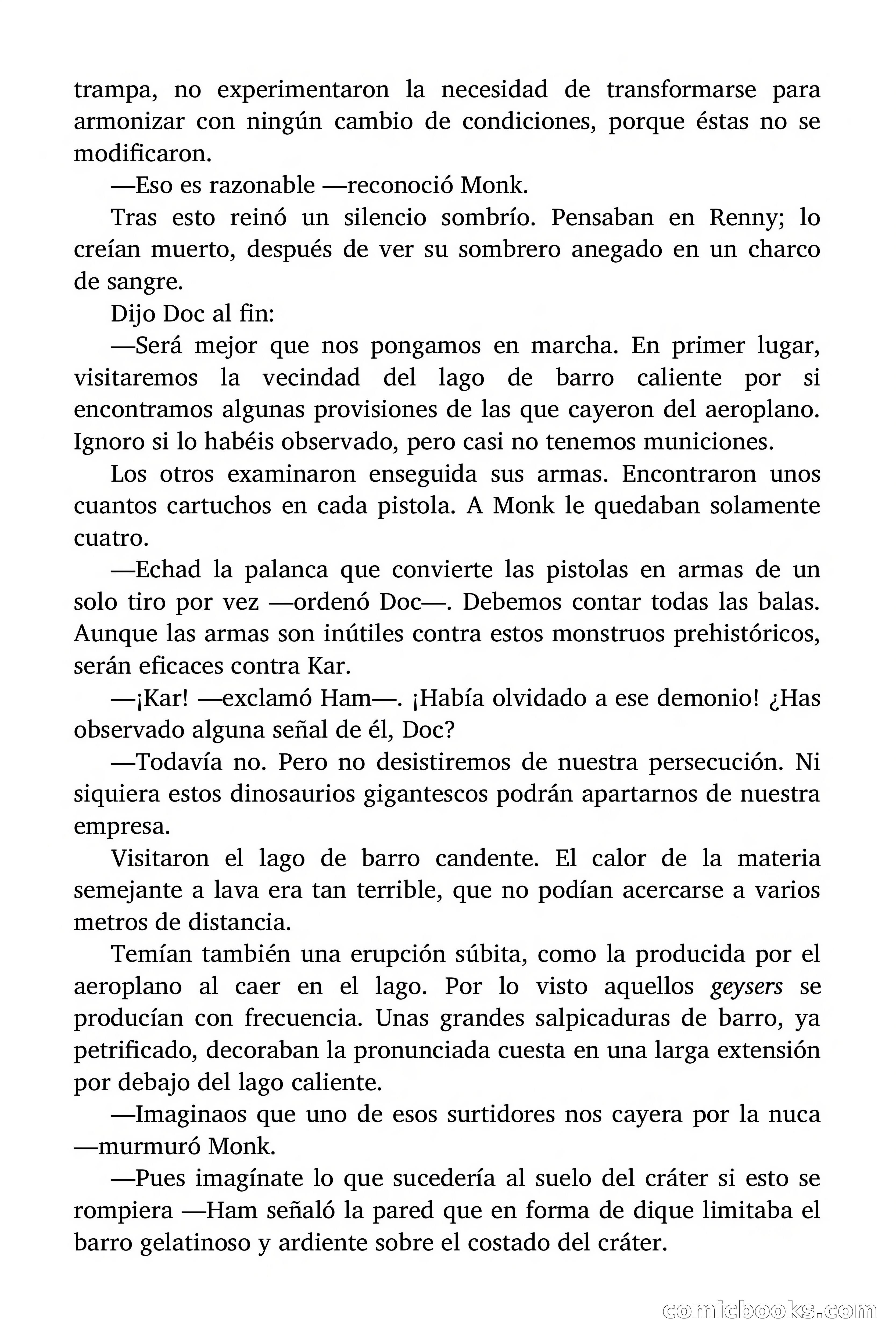 Doc Savage: La tierra del terror — page 129 of 164