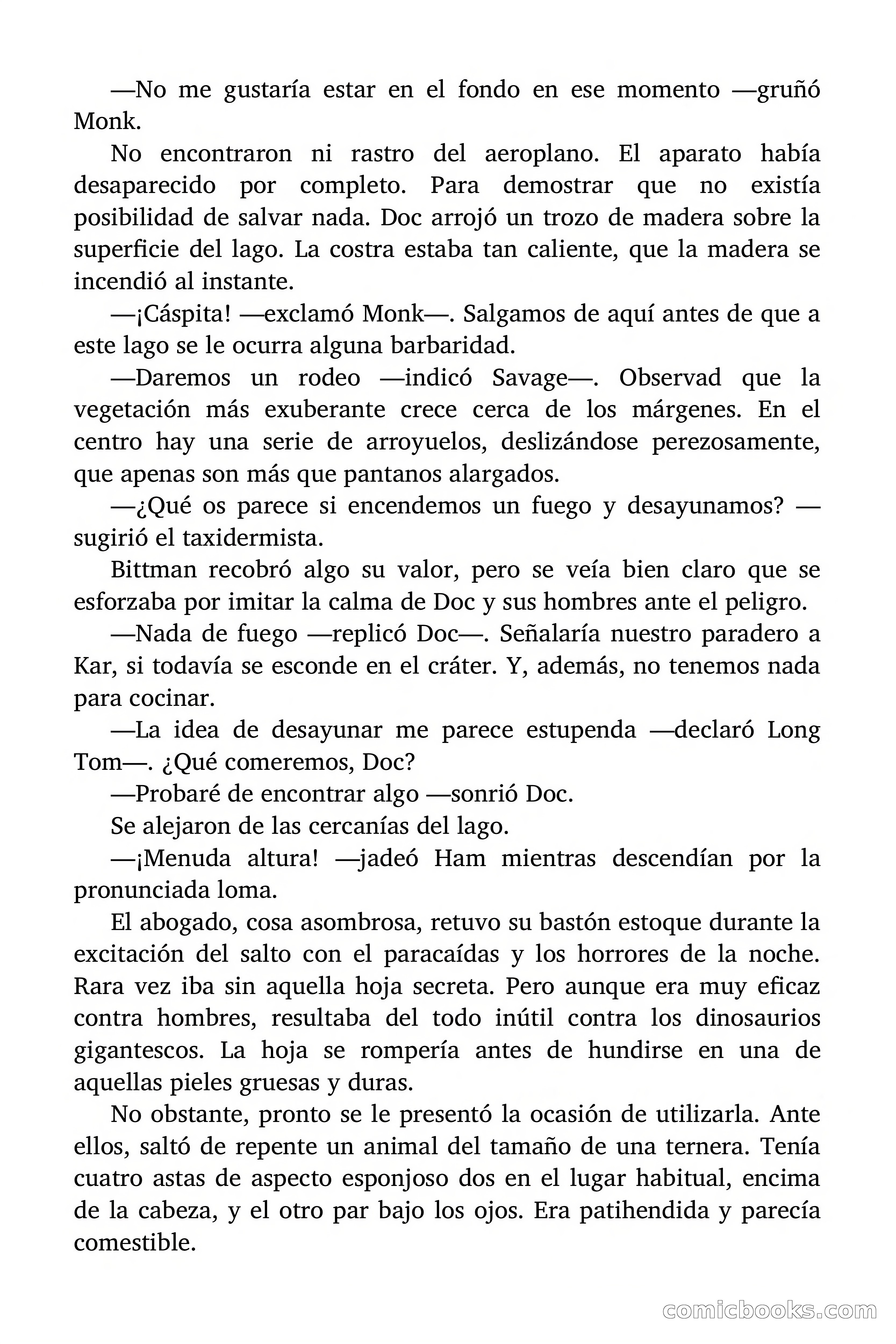 Doc Savage: La tierra del terror — page 130 of 164