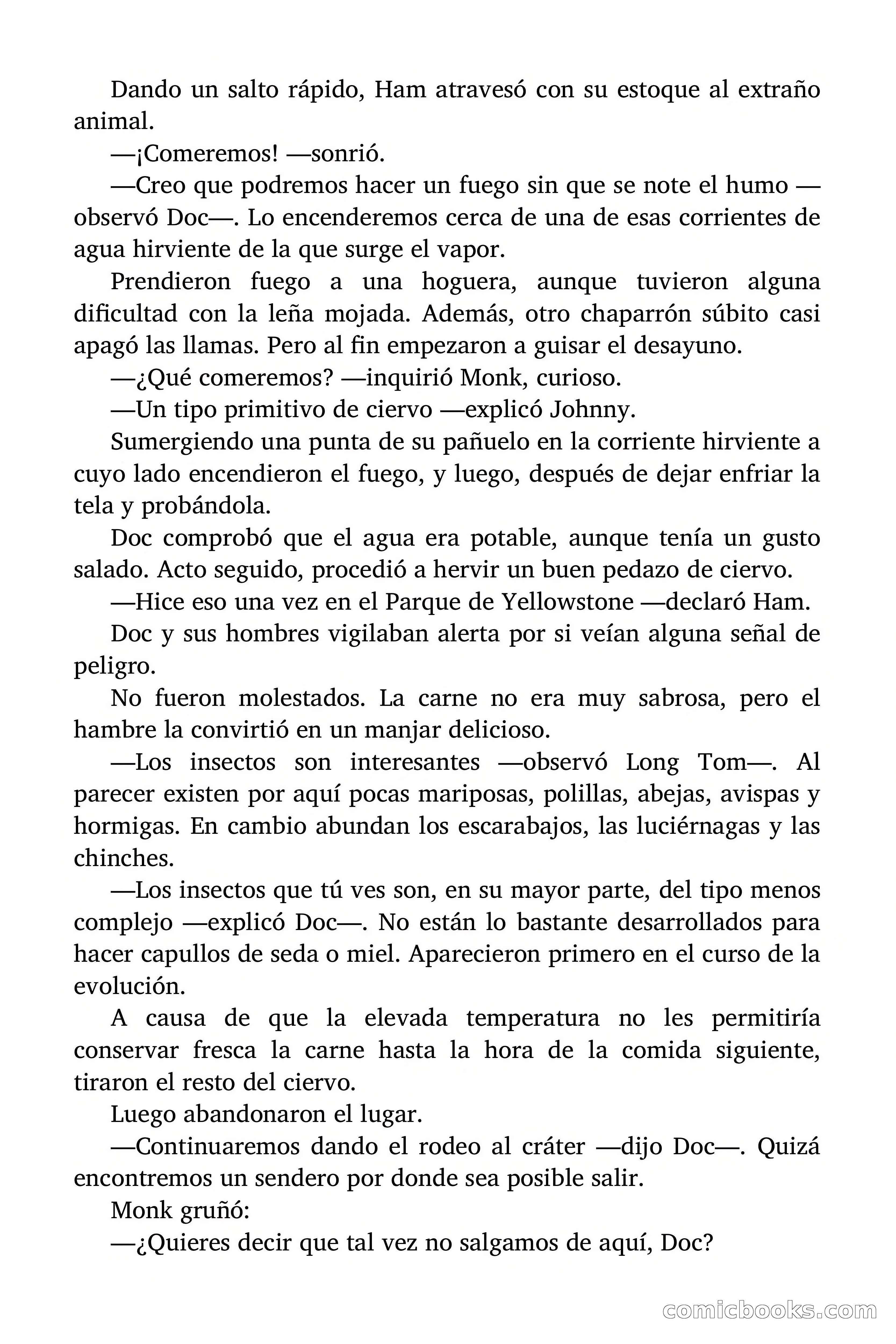 Doc Savage: La tierra del terror — page 131 of 164