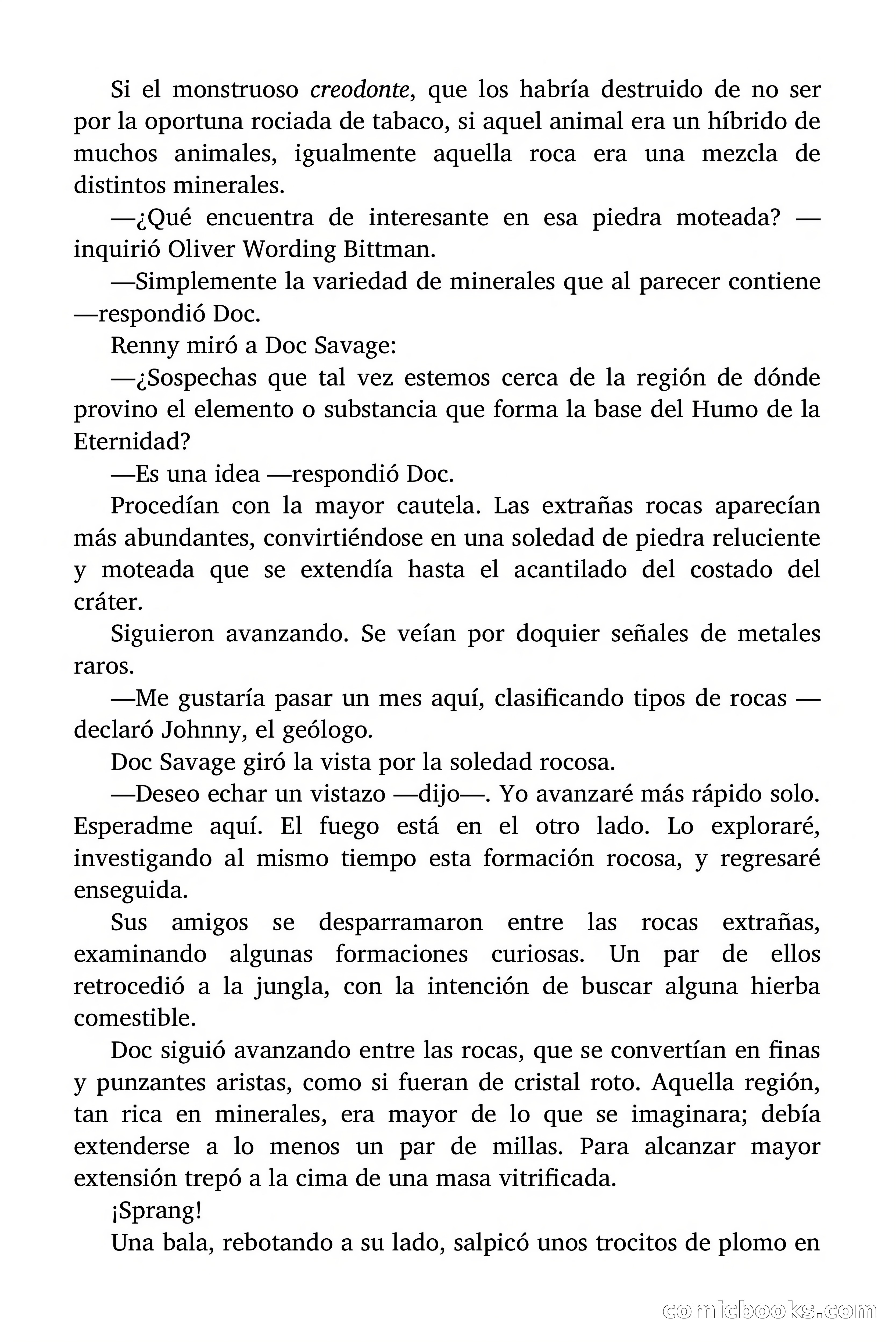 Doc Savage: La tierra del terror — page 135 of 164