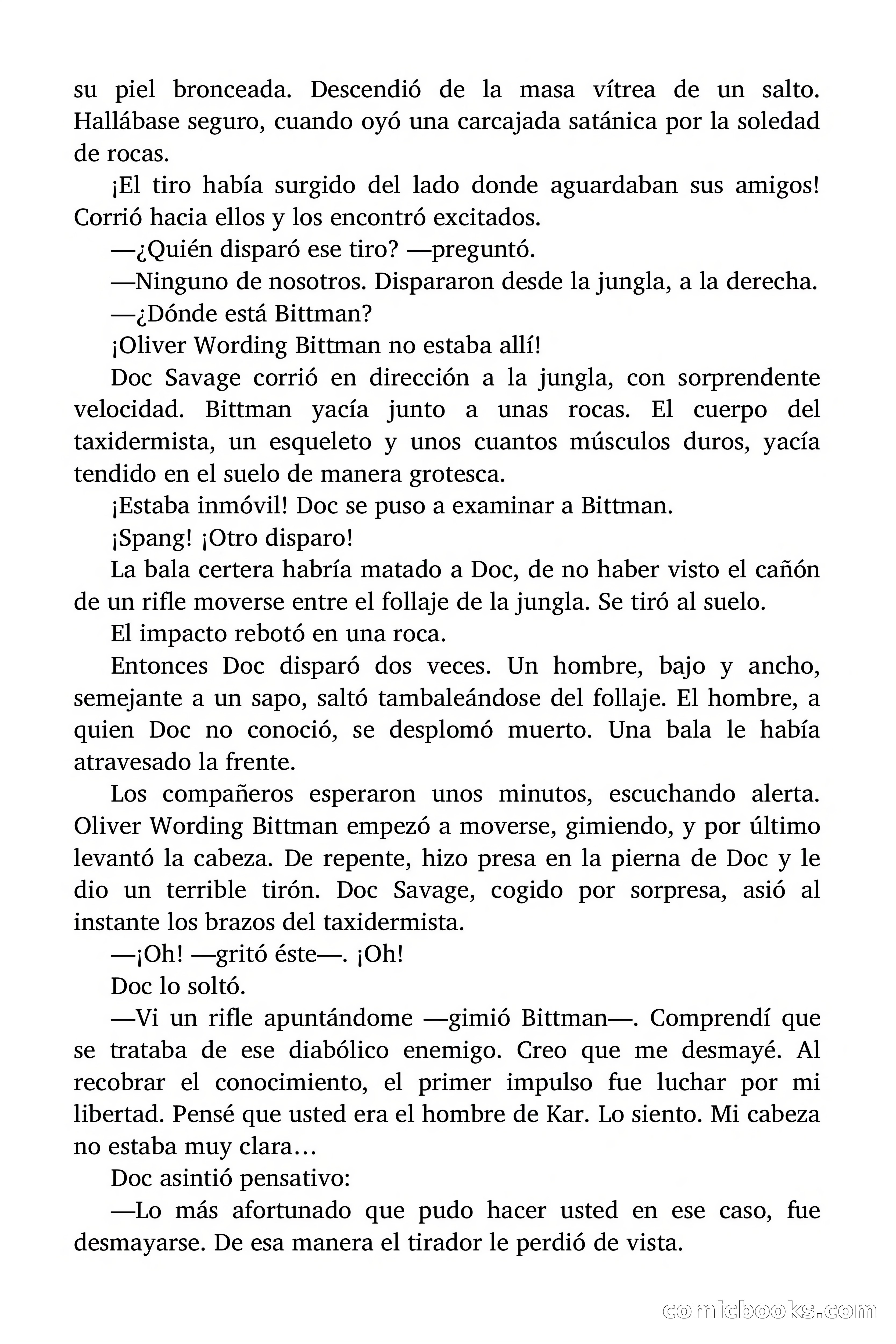 Doc Savage: La tierra del terror — page 136 of 164