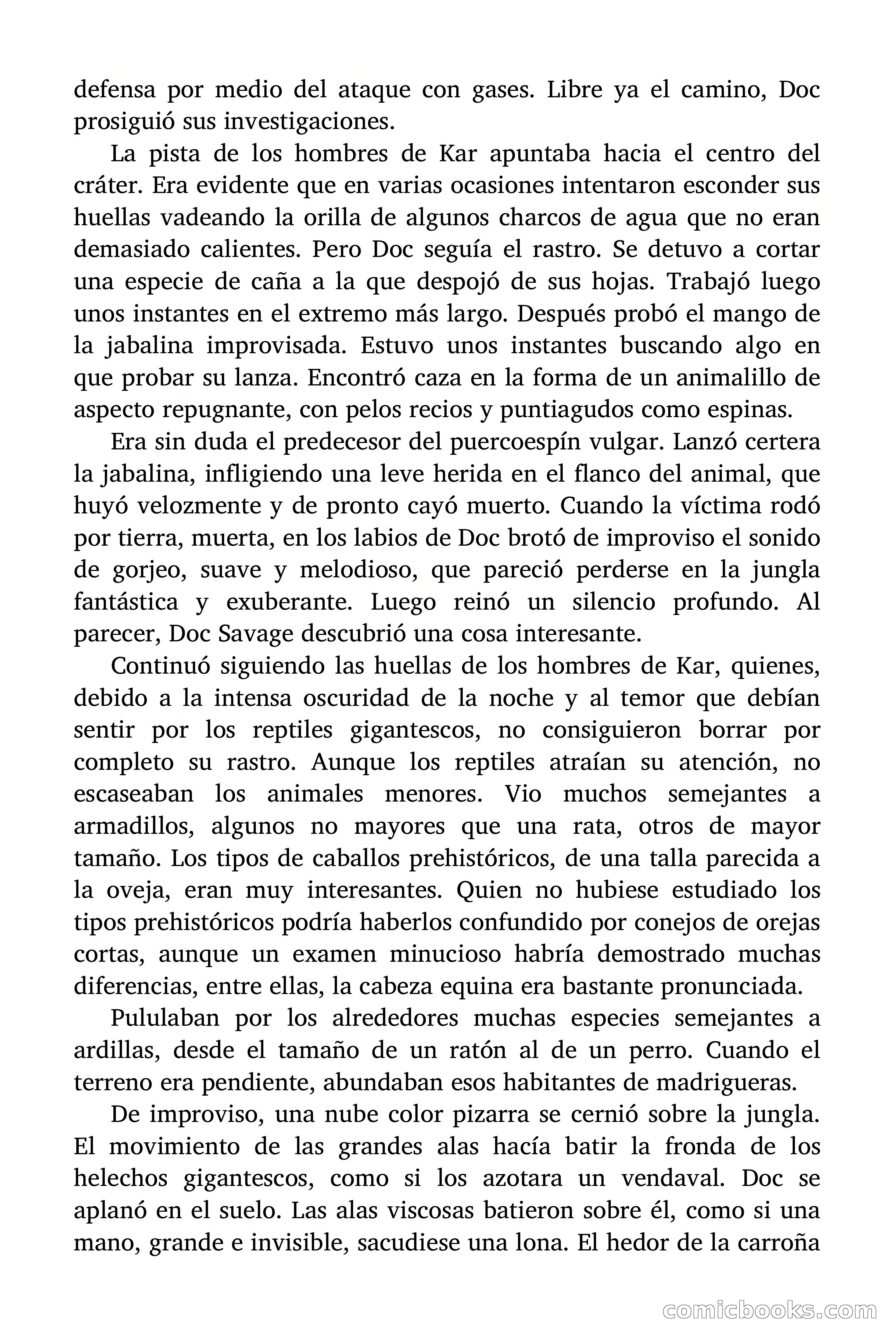 Doc Savage: La tierra del terror — page 144 of 164