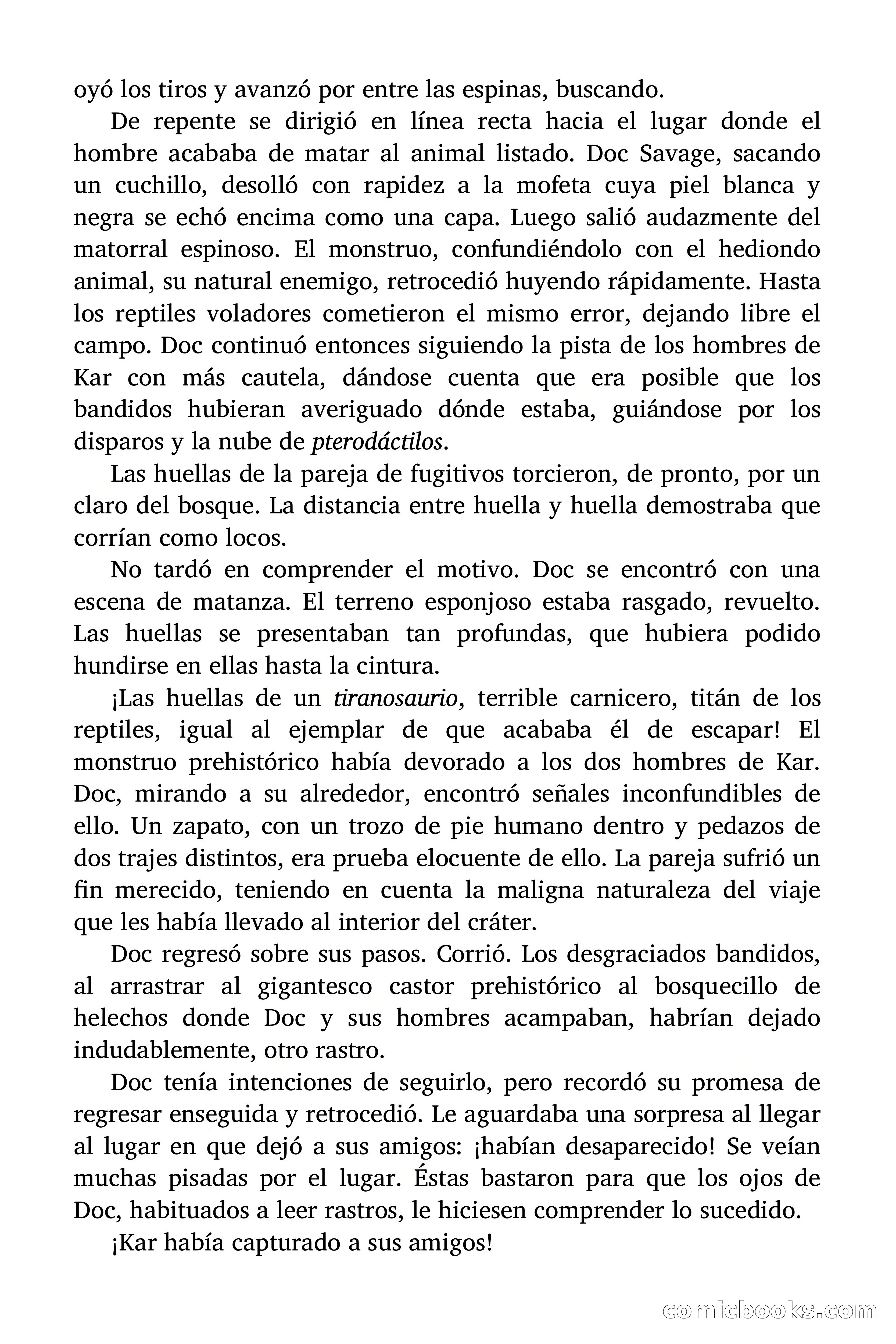 Doc Savage: La tierra del terror — page 146 of 164