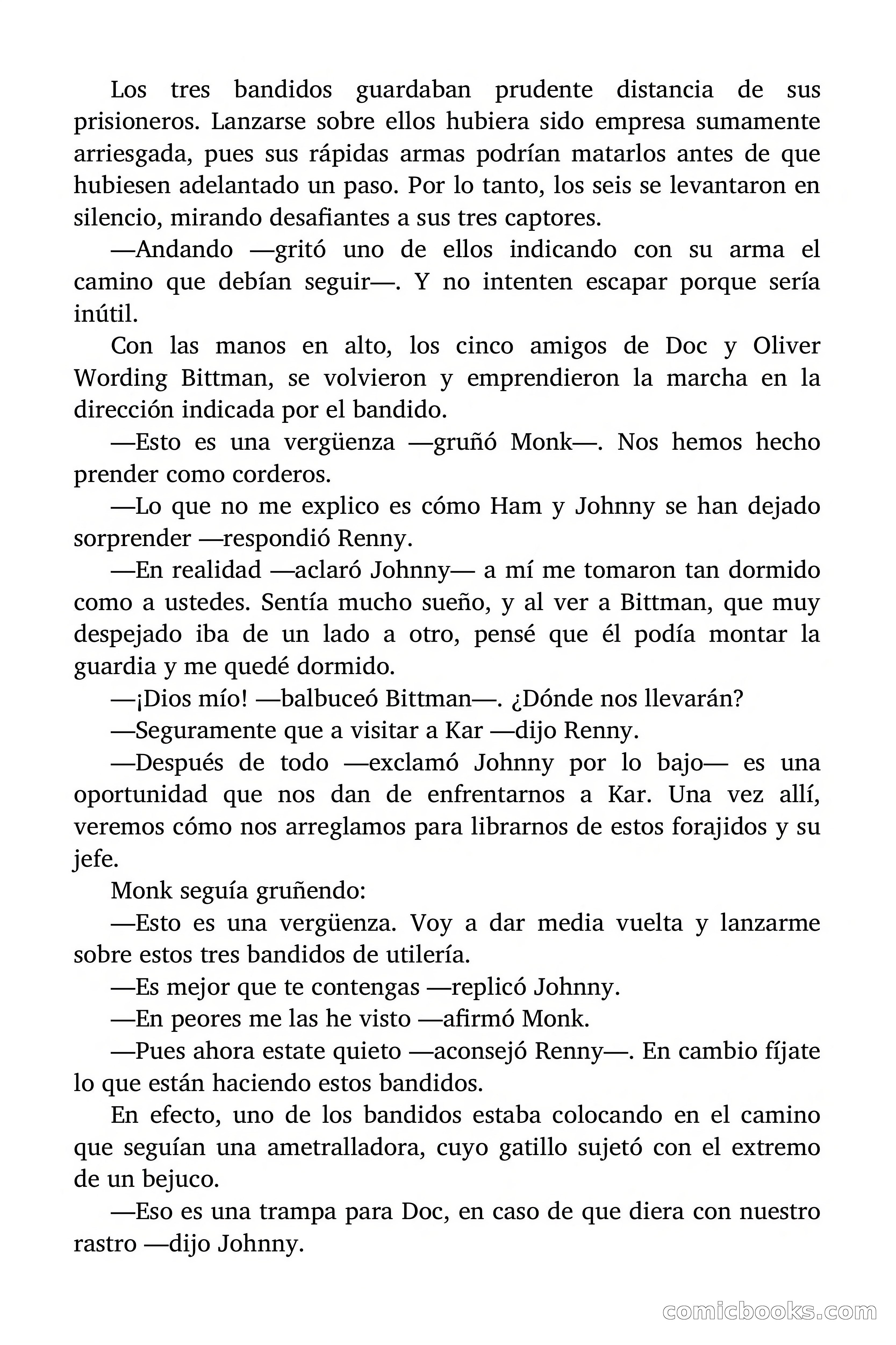 Doc Savage: La tierra del terror — page 148 of 164