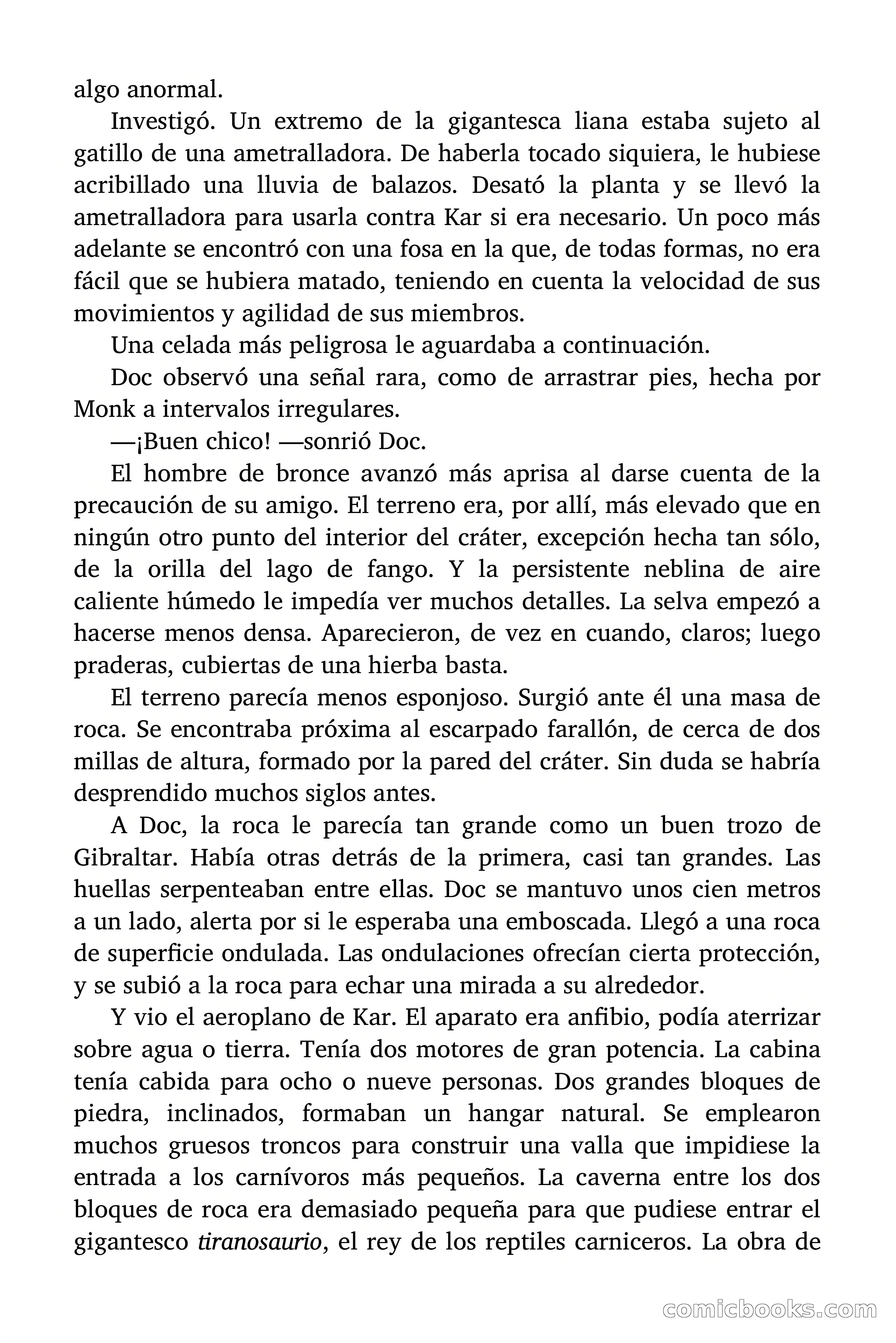 Doc Savage: La tierra del terror — page 150 of 164