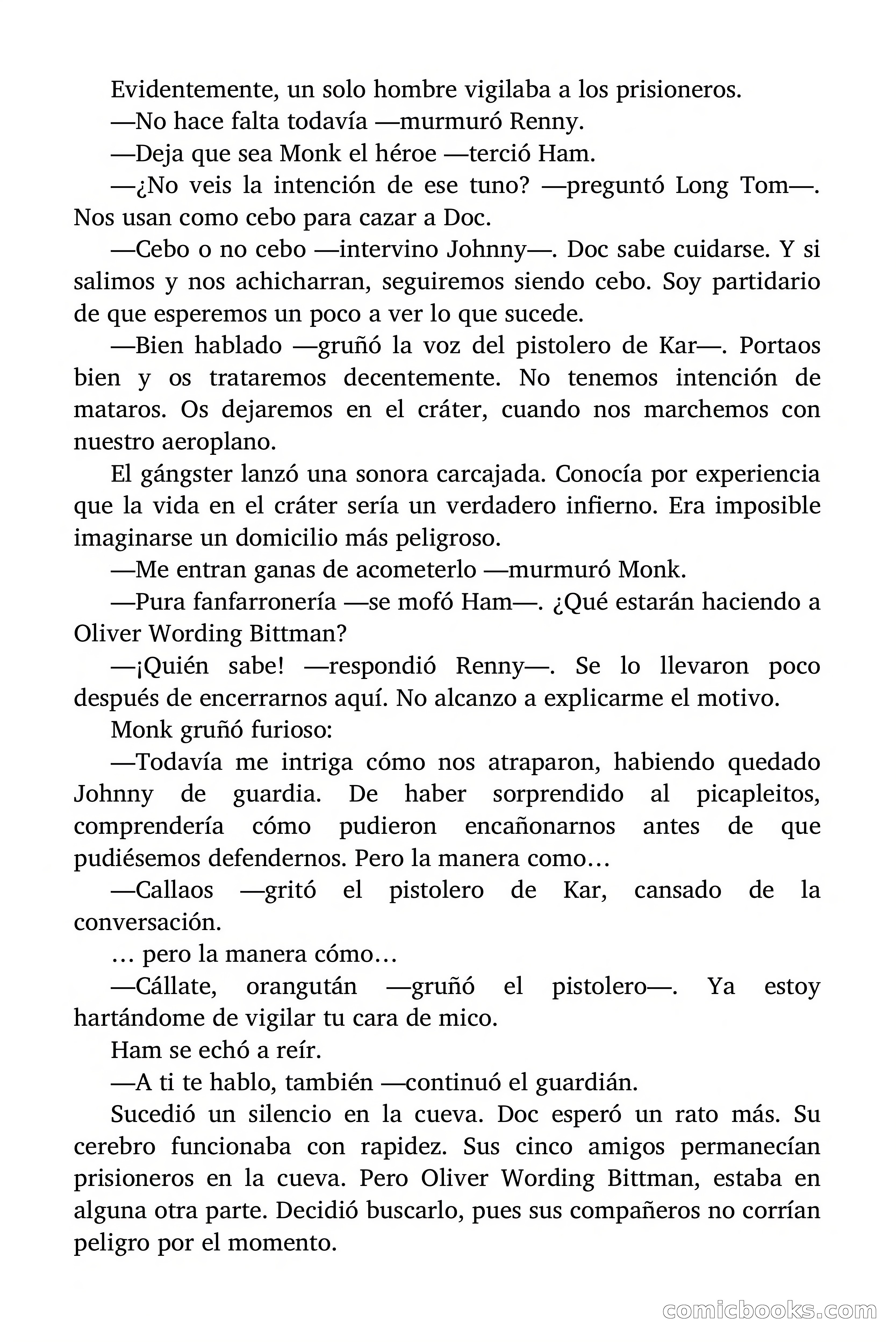 Doc Savage: La tierra del terror — page 152 of 164