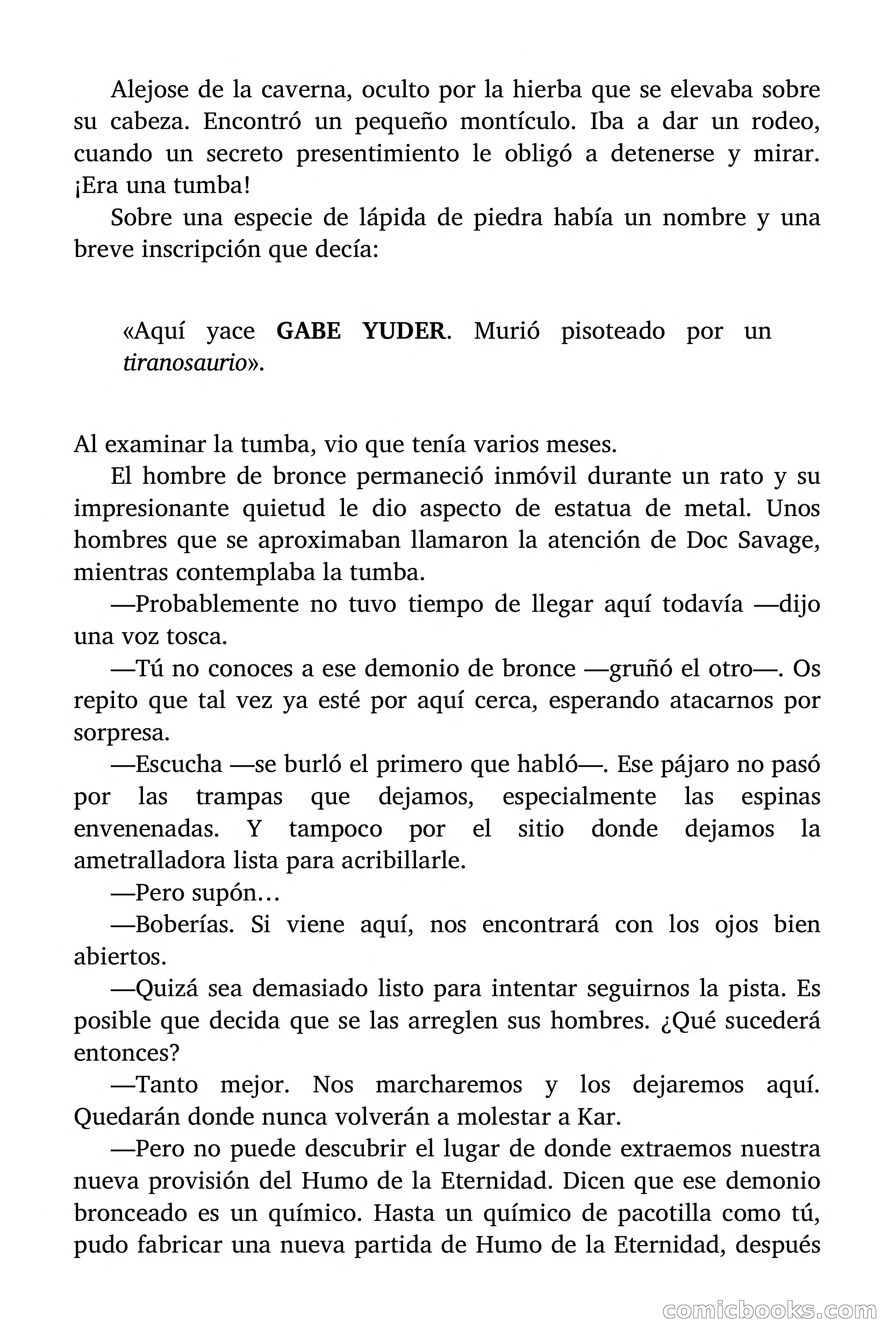 Doc Savage: La tierra del terror — page 153 of 164