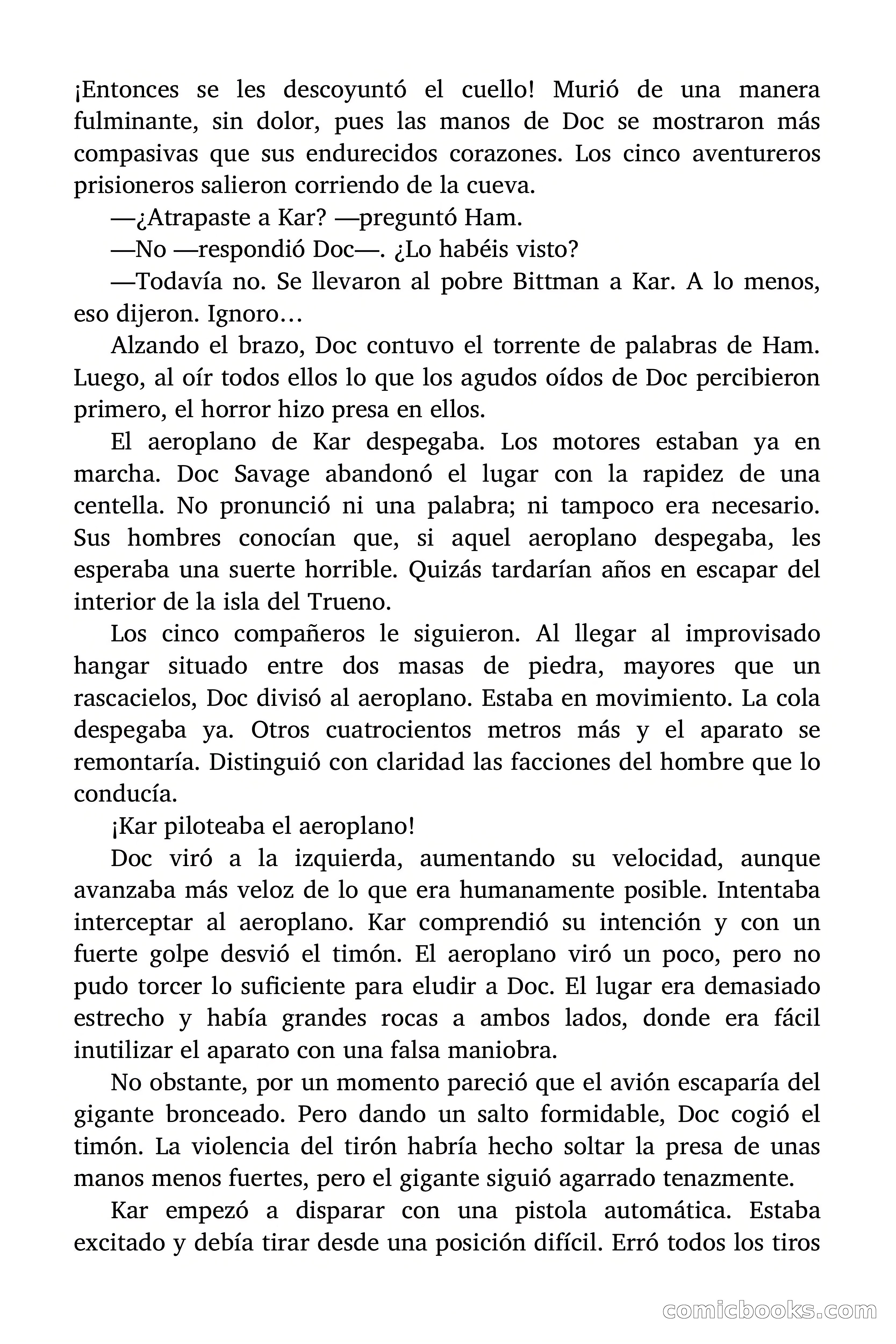 Doc Savage: La tierra del terror — page 155 of 164
