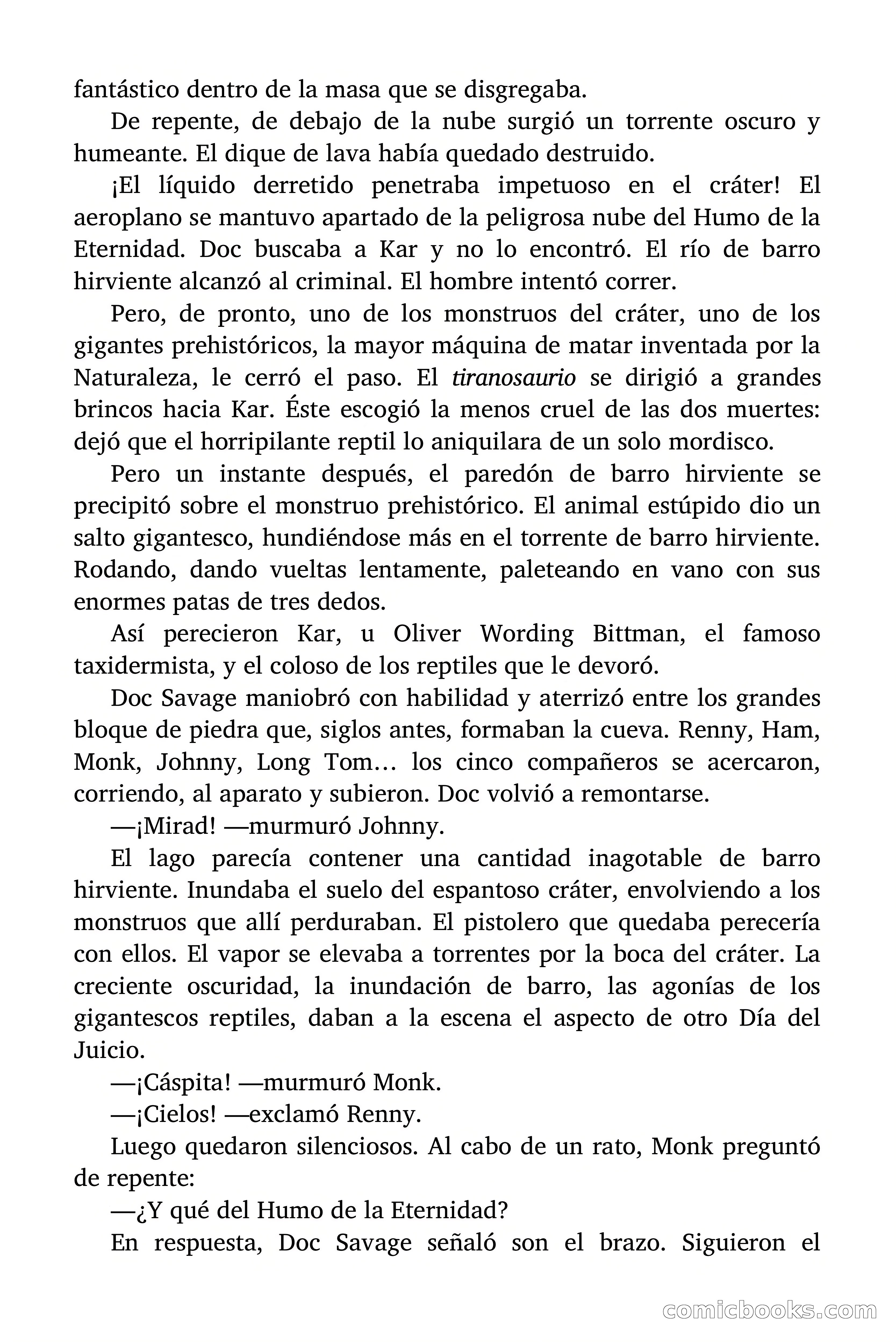 Doc Savage: La tierra del terror — page 161 of 164