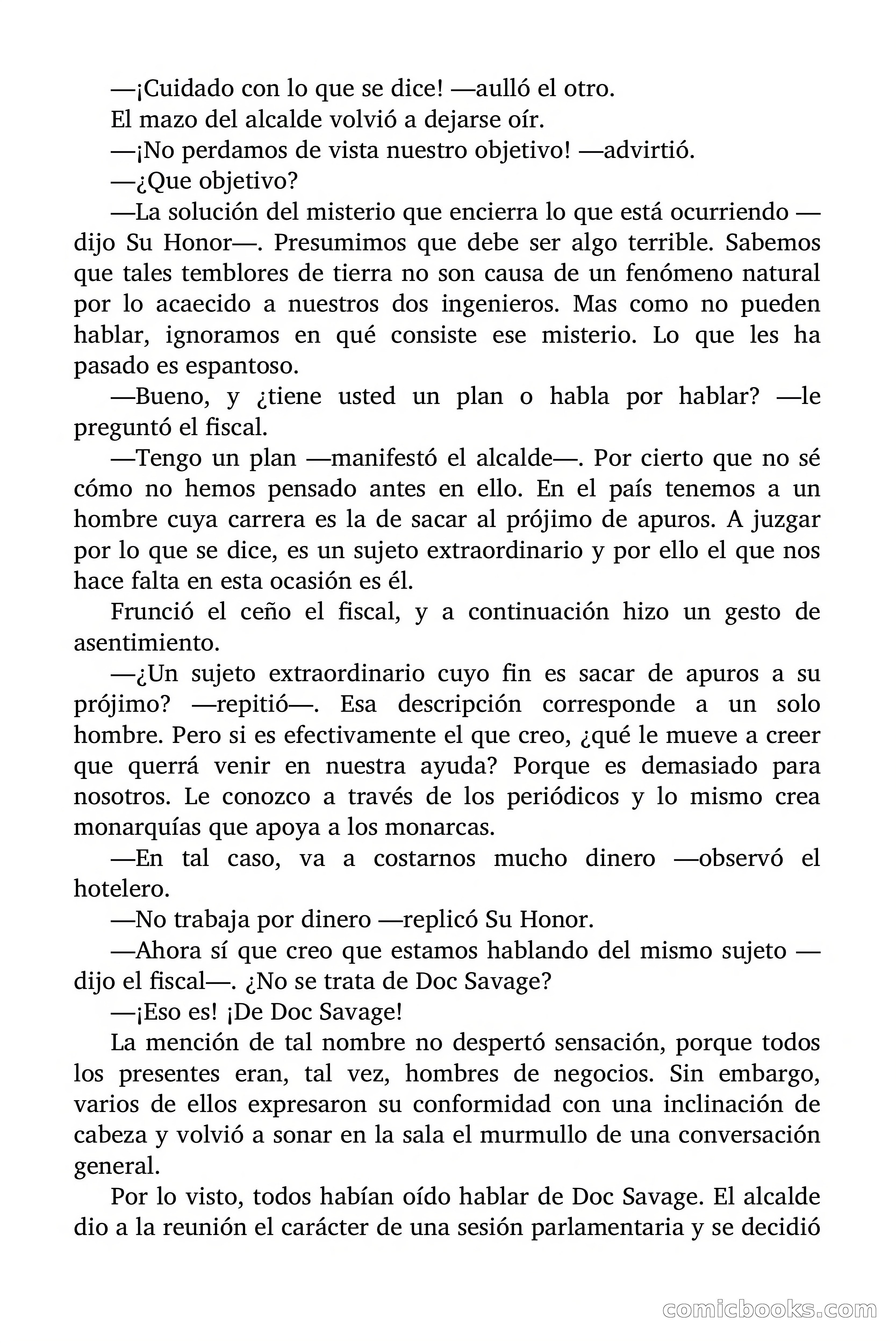Doc Savage: Peligro Oculto — page 21 of 156