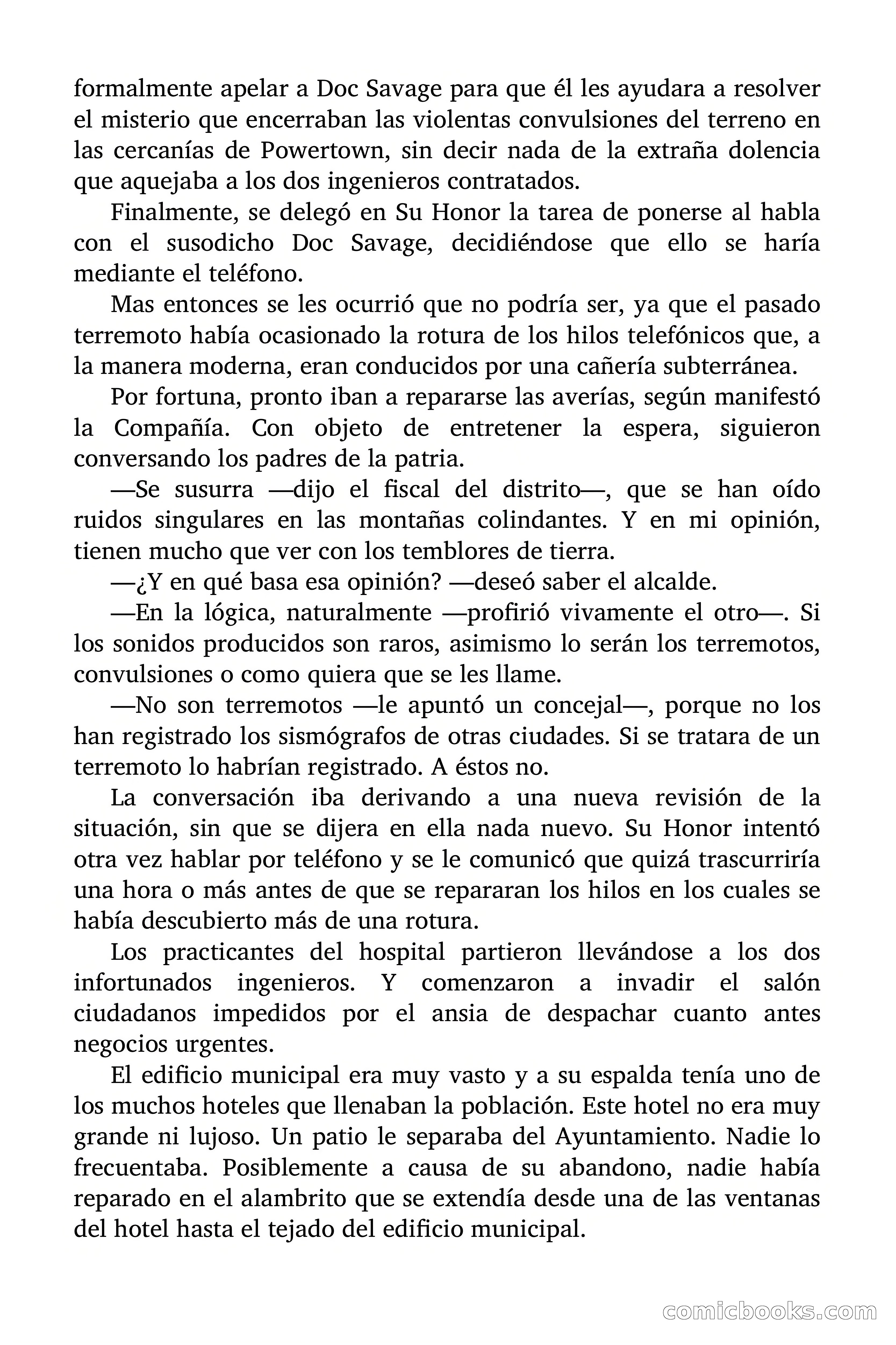 Doc Savage: Peligro Oculto — page 22 of 156