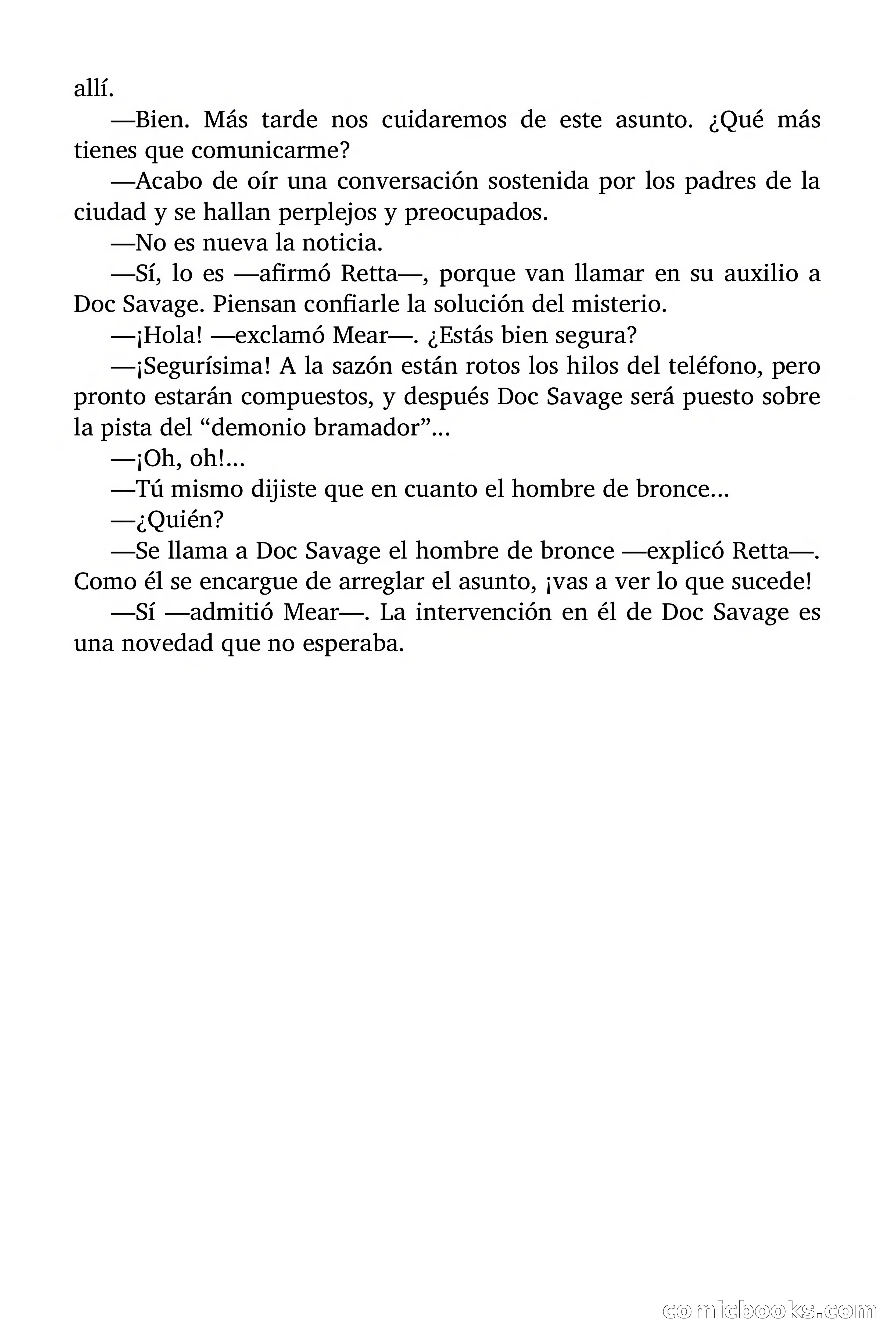 Doc Savage: Peligro Oculto — page 24 of 156