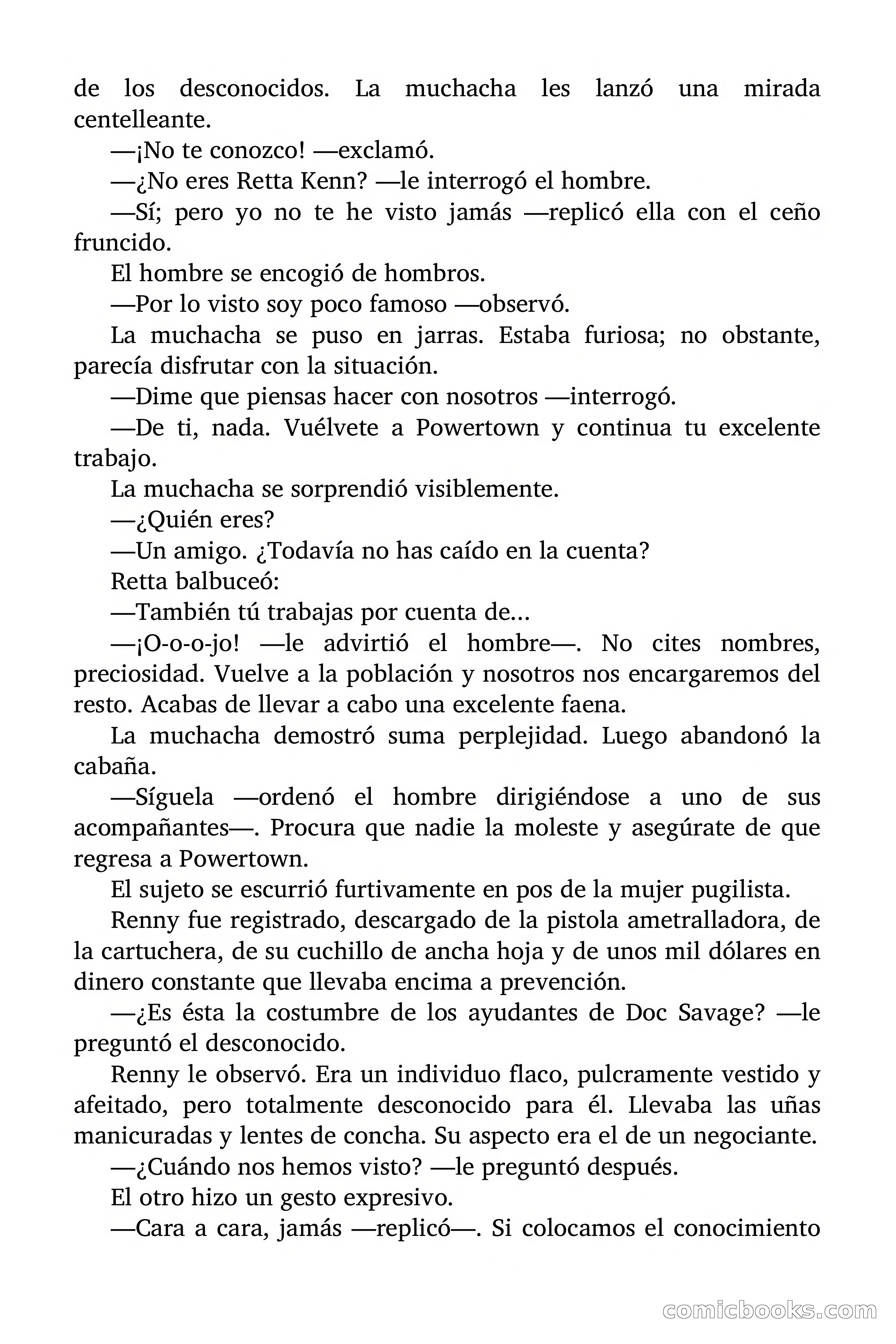 Doc Savage: Peligro Oculto — page 38 of 156