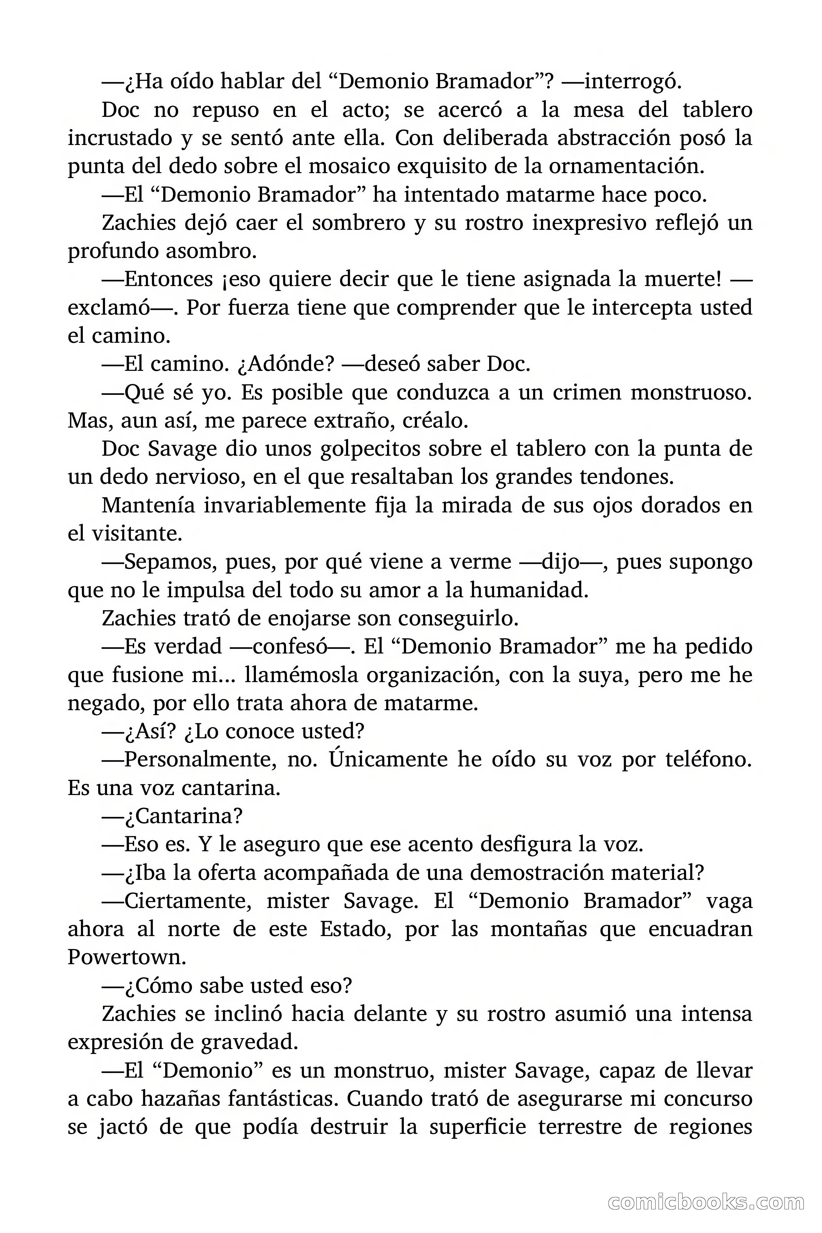 Doc Savage: Peligro Oculto — page 42 of 156