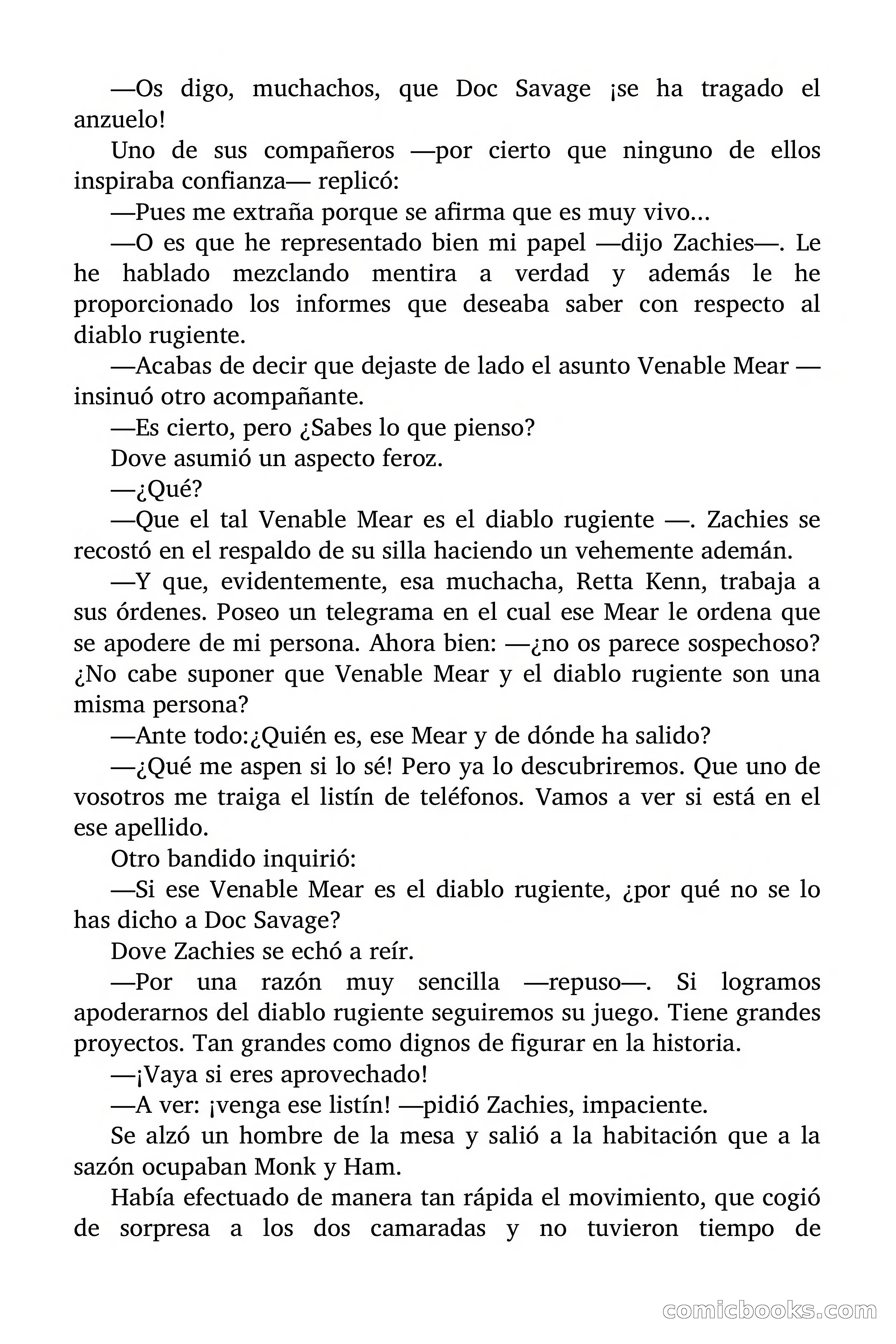 Doc Savage: Peligro Oculto — page 50 of 156