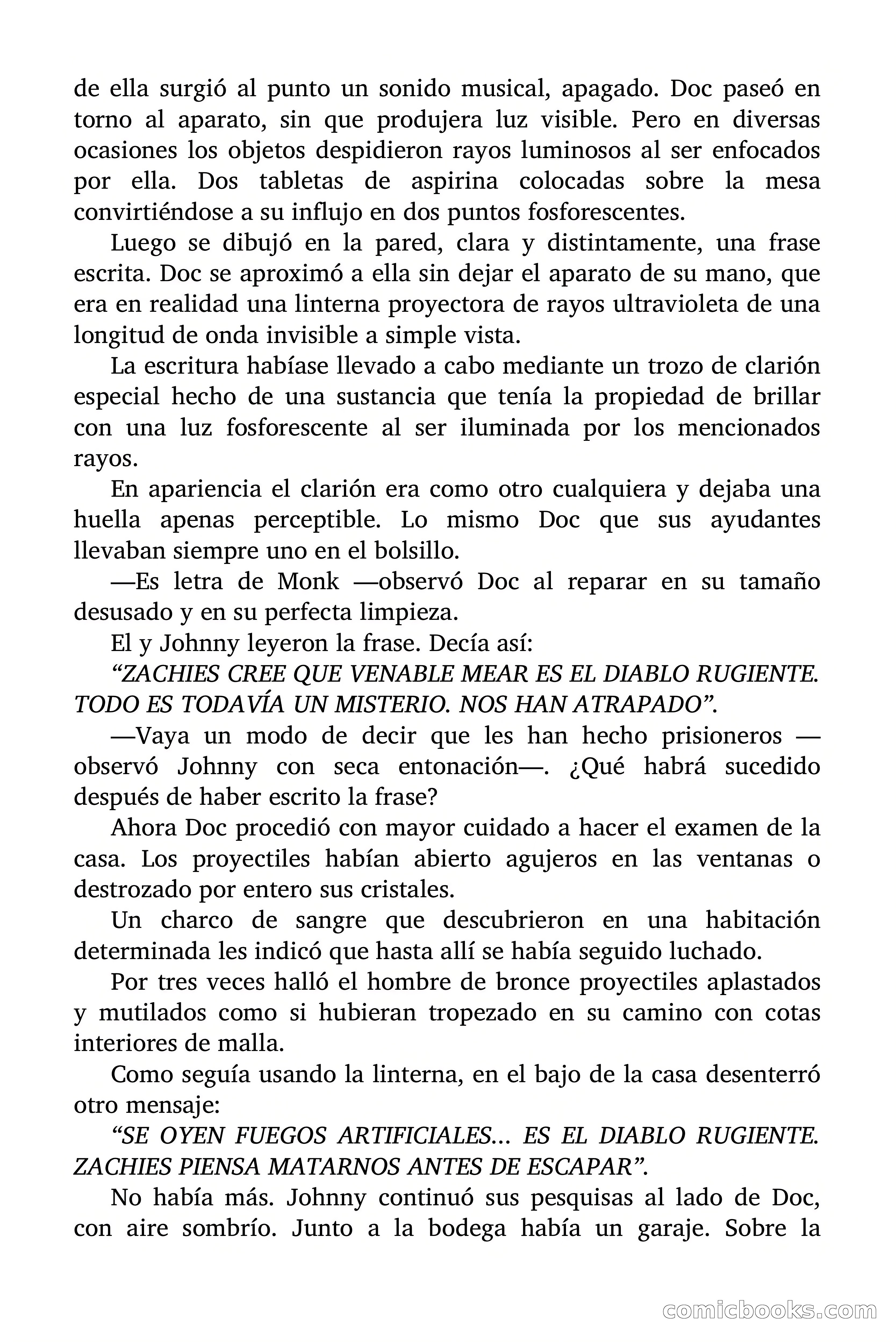 Doc Savage: Peligro Oculto — page 59 of 156