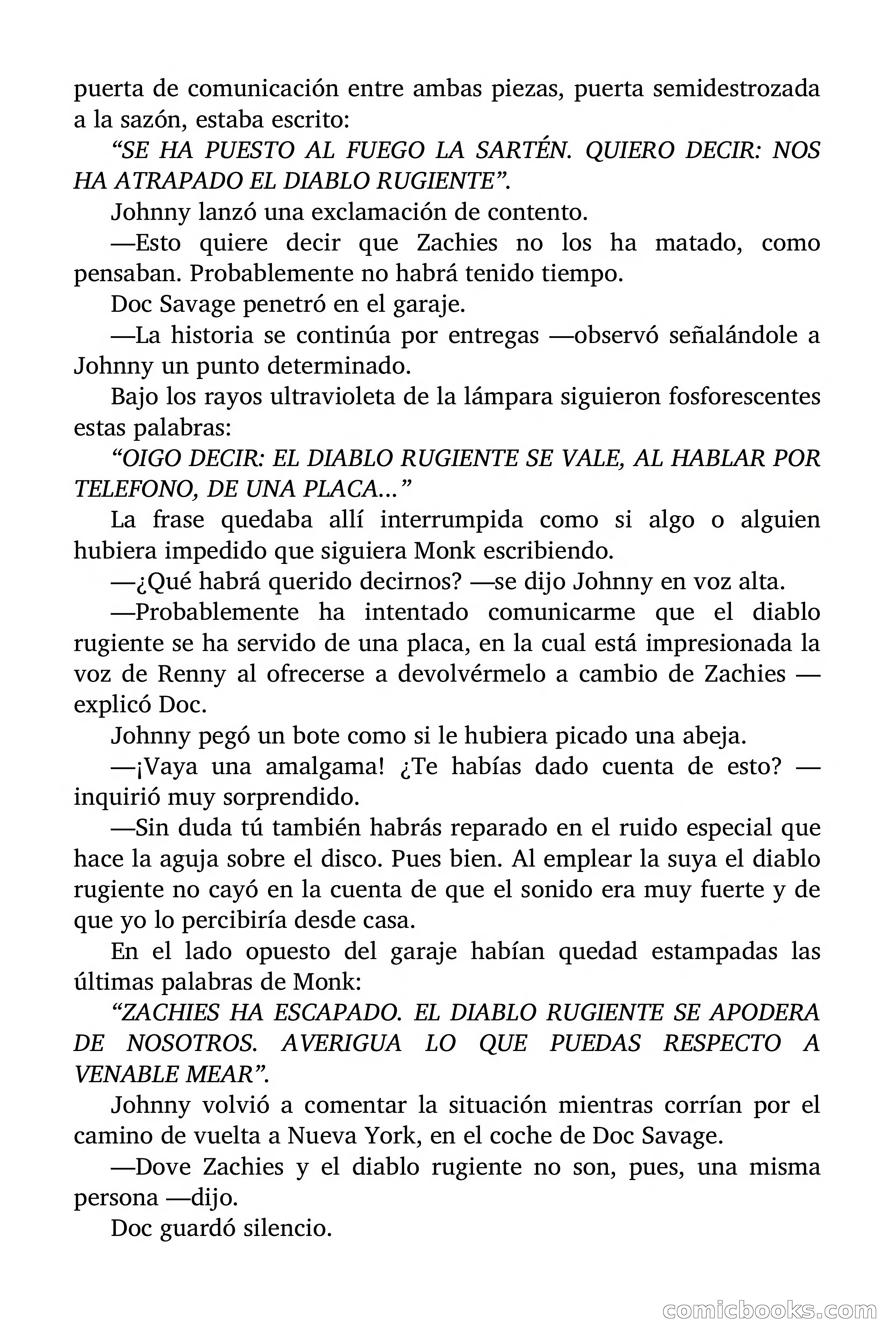 Doc Savage: Peligro Oculto — page 60 of 156