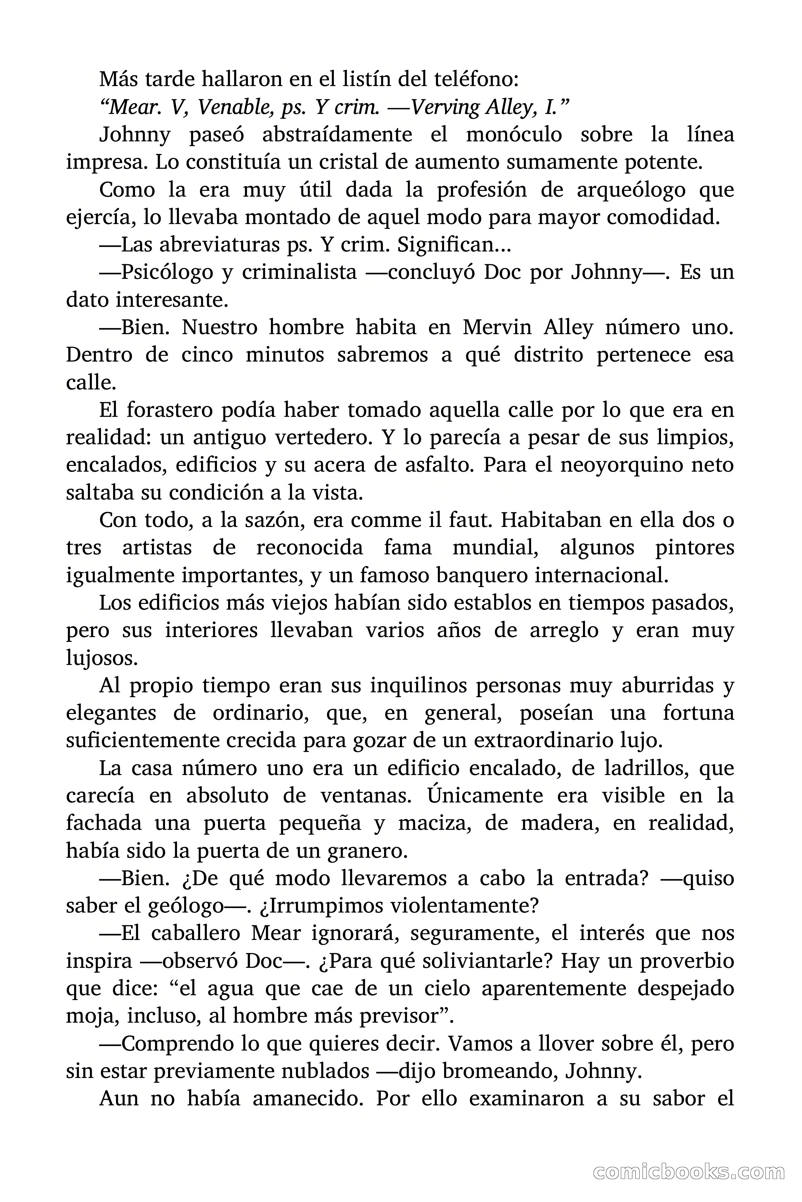 Doc Savage: Peligro Oculto — page 61 of 156