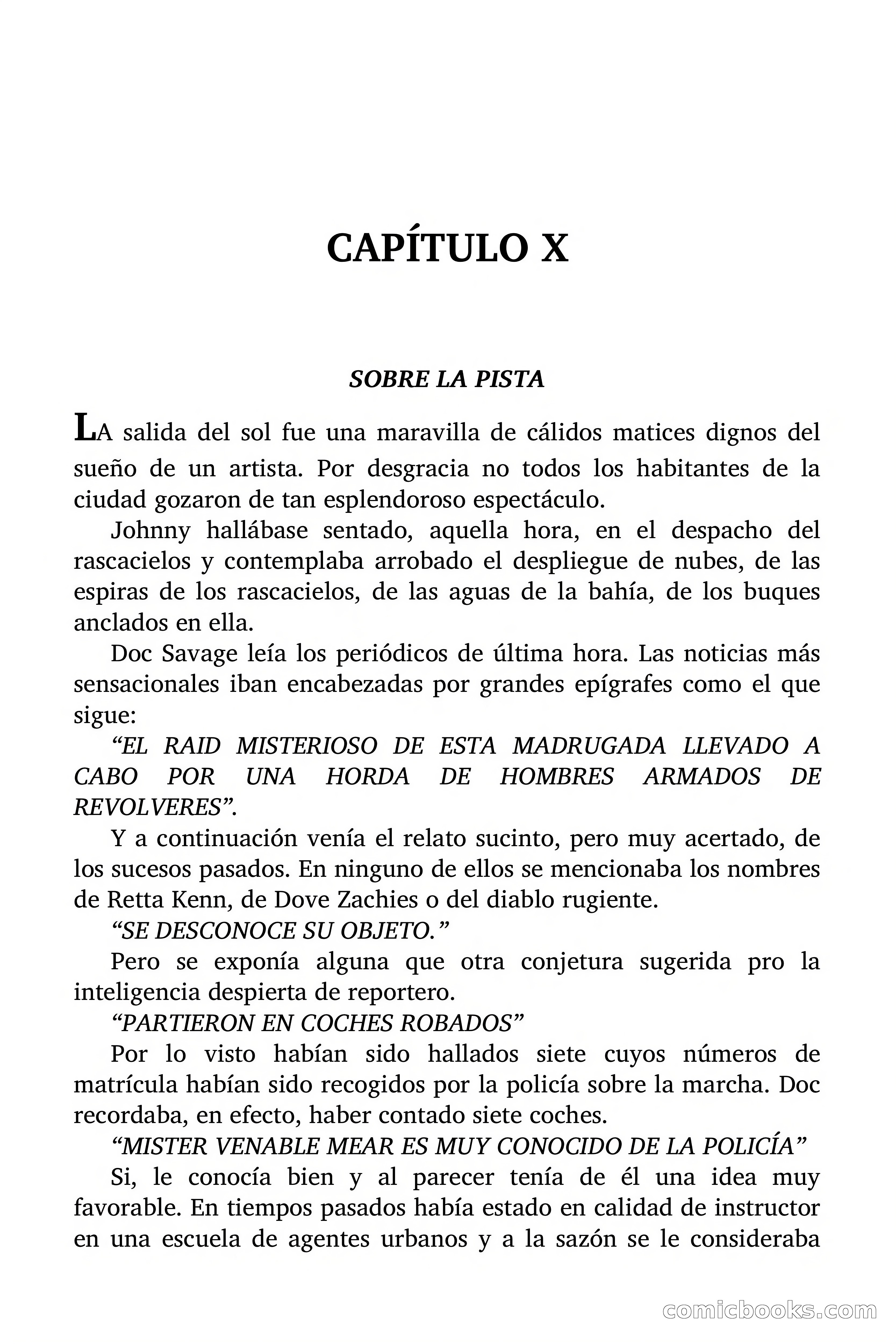 Doc Savage: Peligro Oculto — page 70 of 156