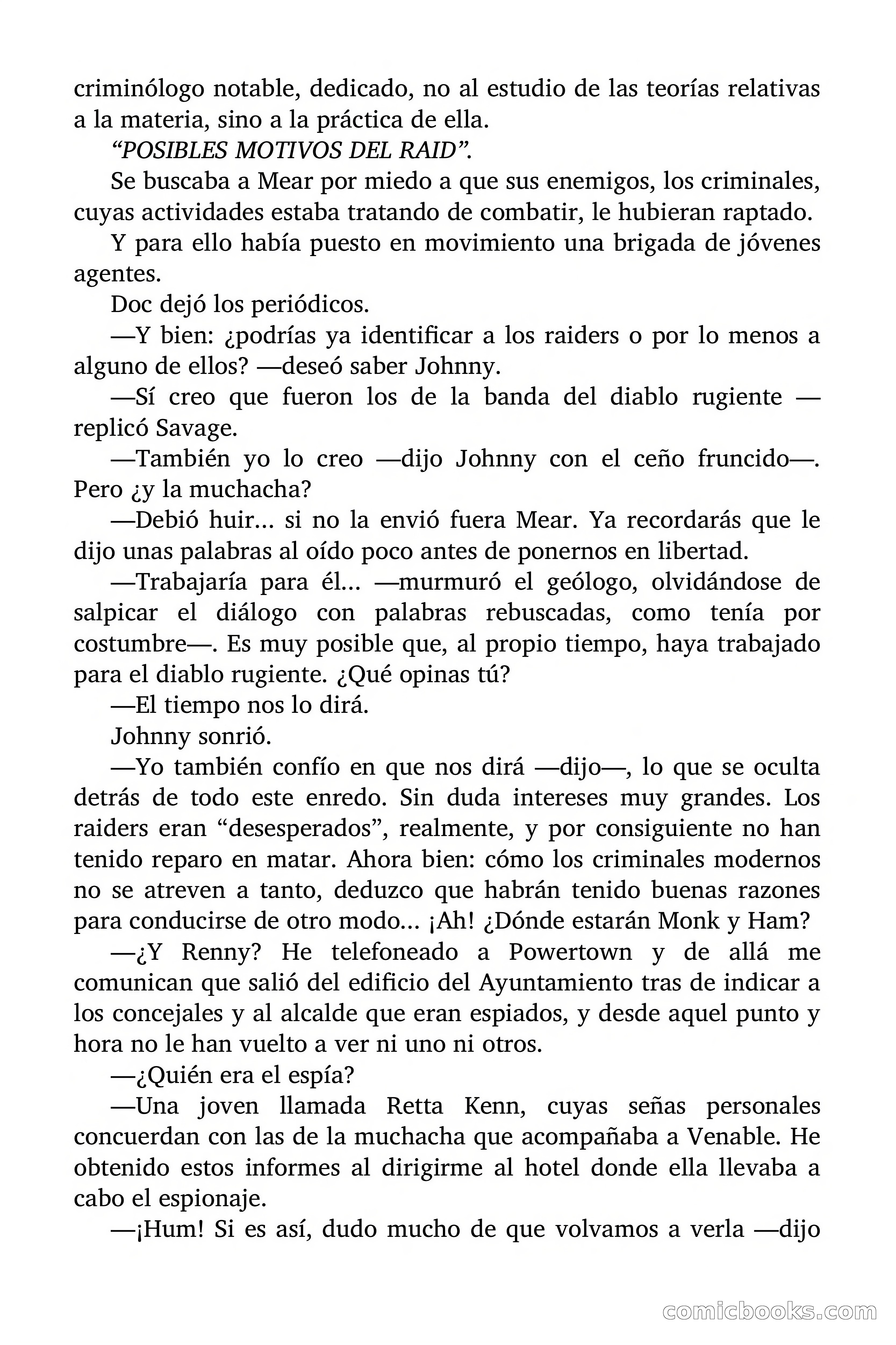 Doc Savage: Peligro Oculto — page 71 of 156