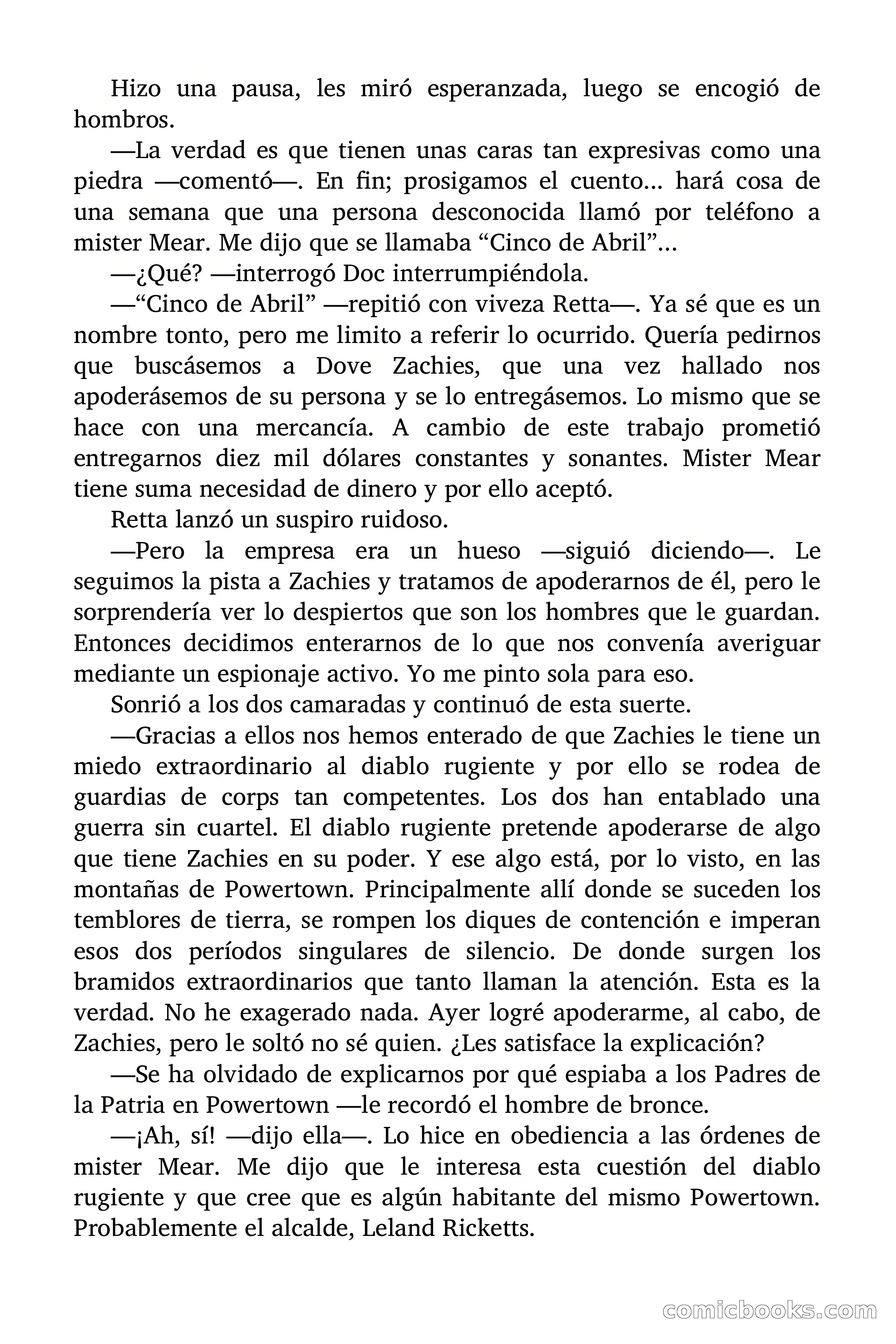 Doc Savage: Peligro Oculto — page 74 of 156