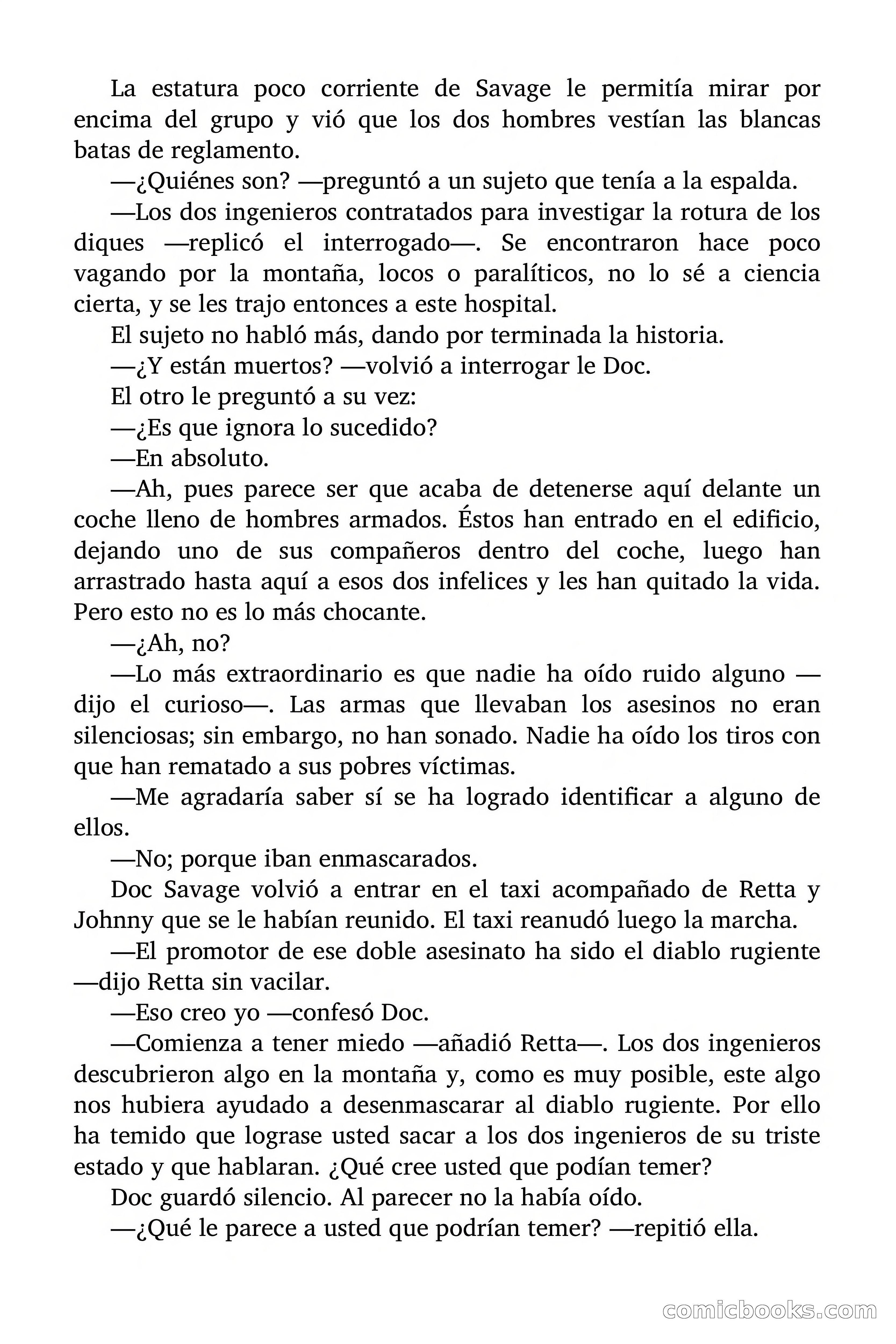 Doc Savage: Peligro Oculto — page 76 of 156