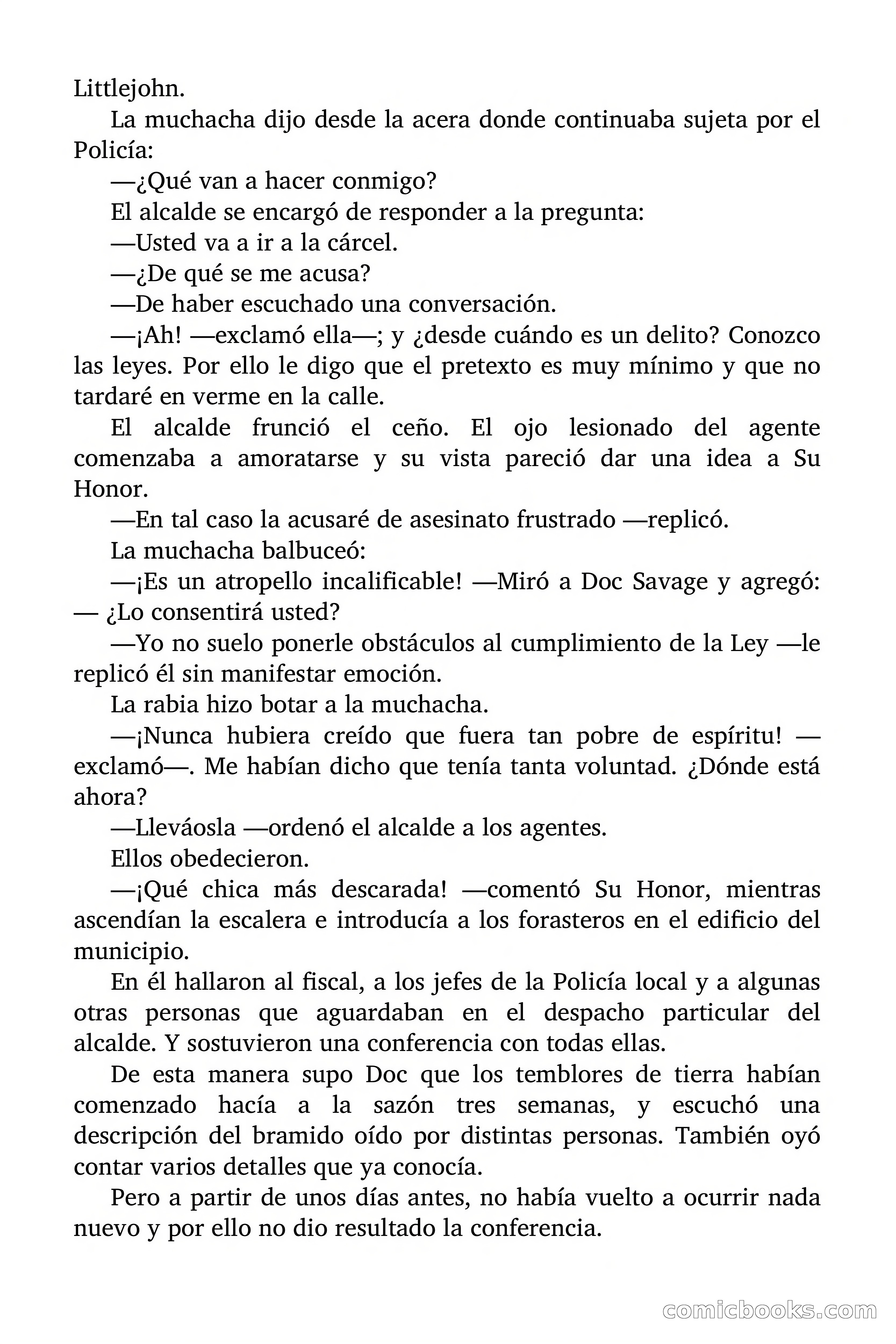 Doc Savage: Peligro Oculto — page 79 of 156