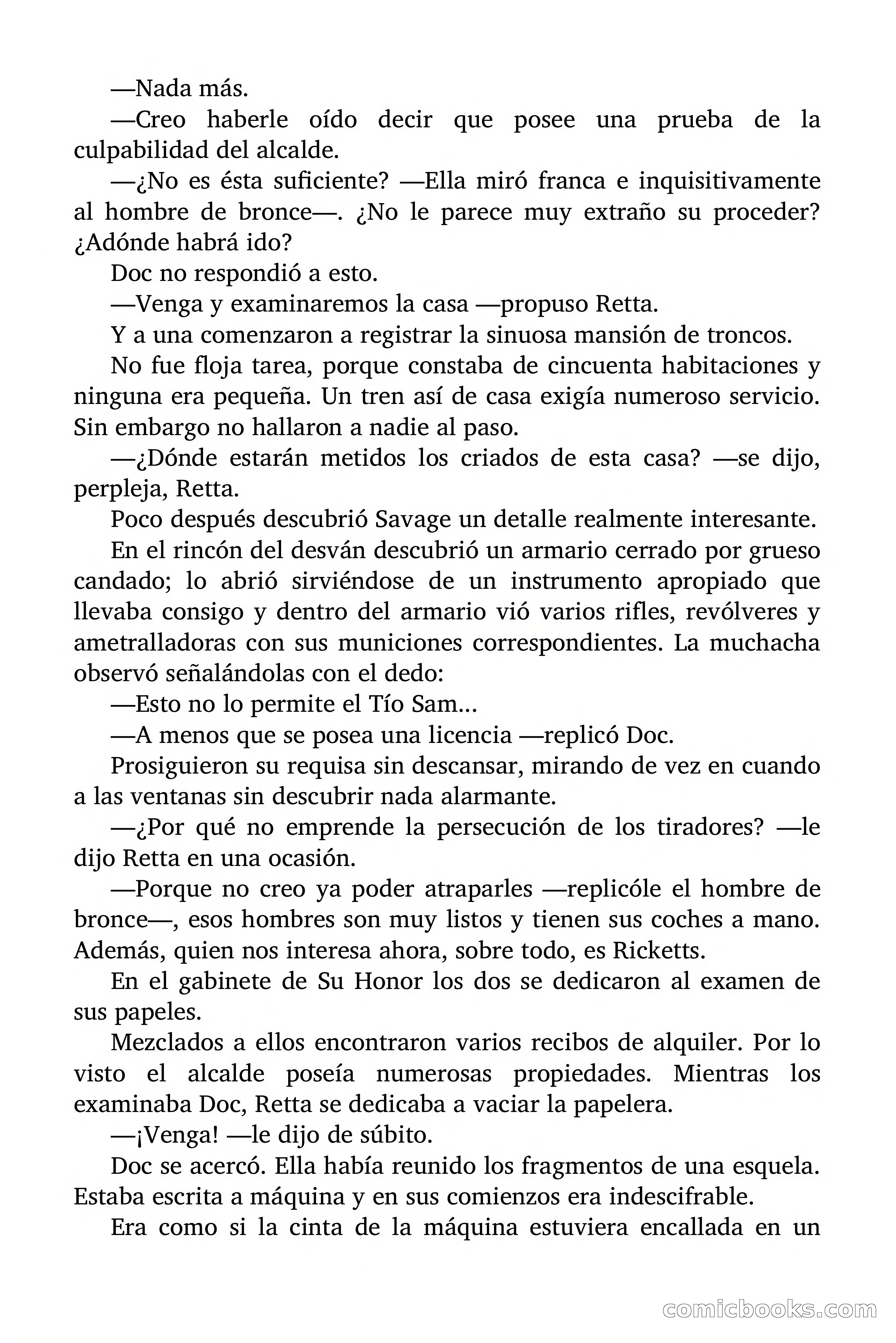 Doc Savage: Peligro Oculto — page 87 of 156