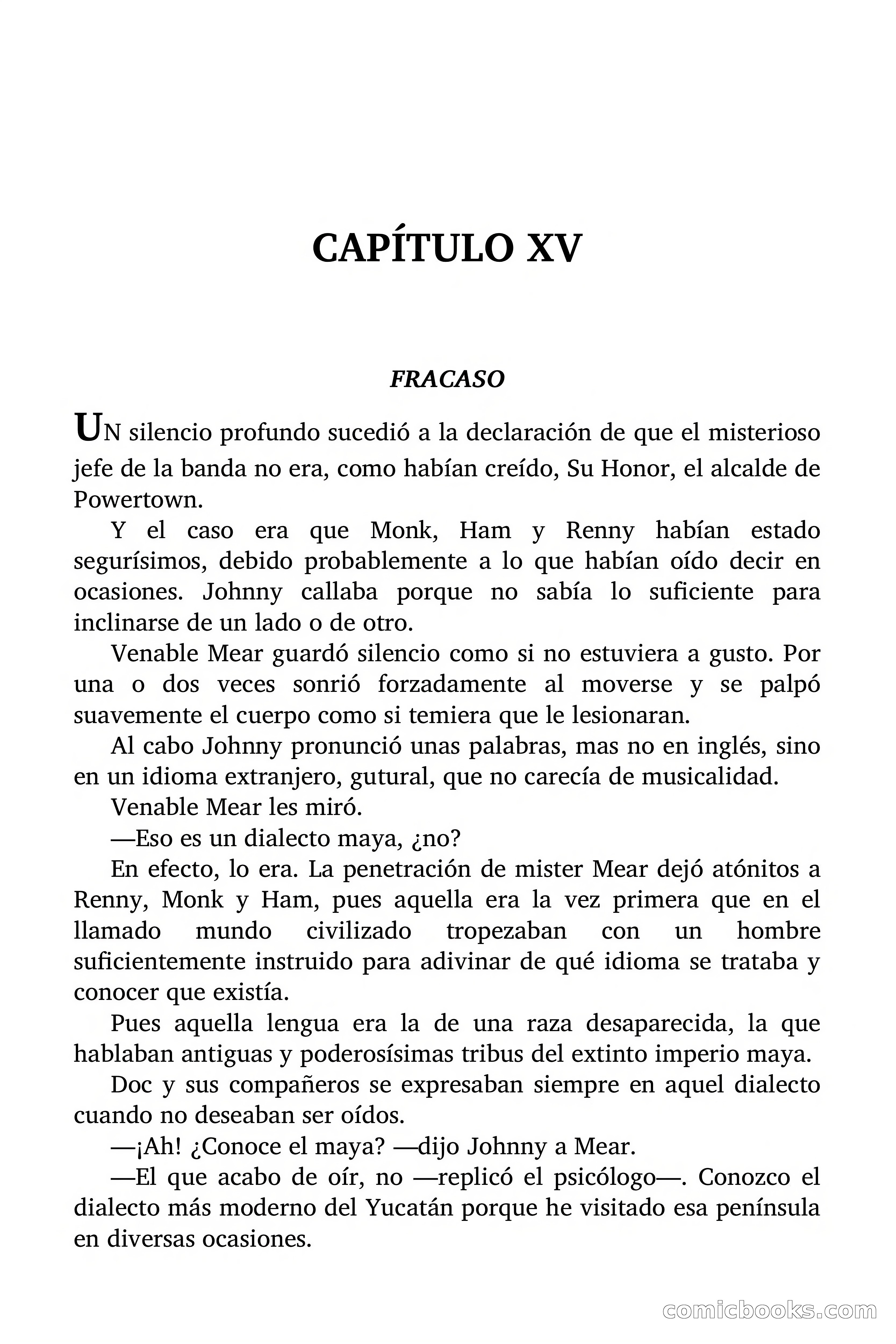 Doc Savage: Peligro Oculto — page 109 of 156
