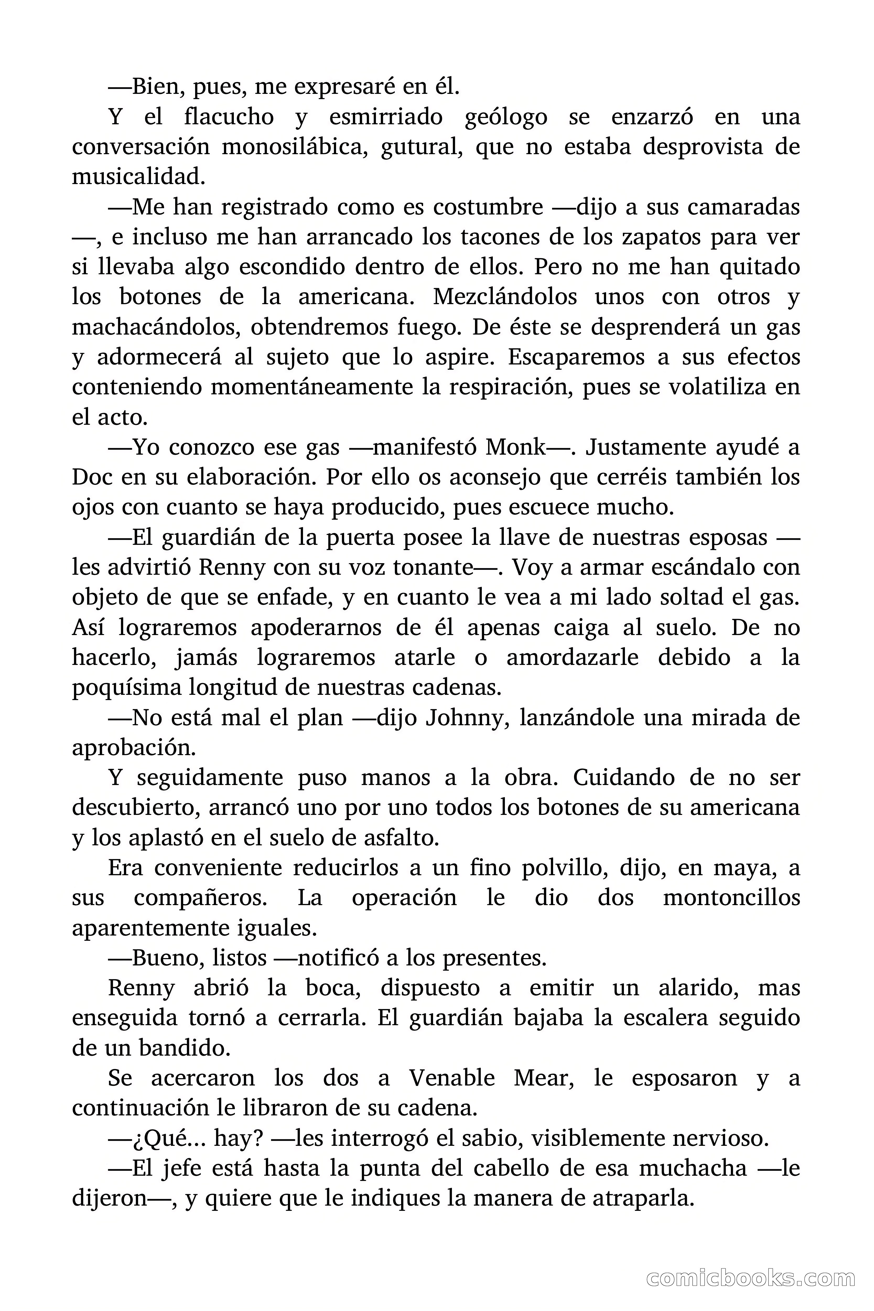 Doc Savage: Peligro Oculto — page 110 of 156