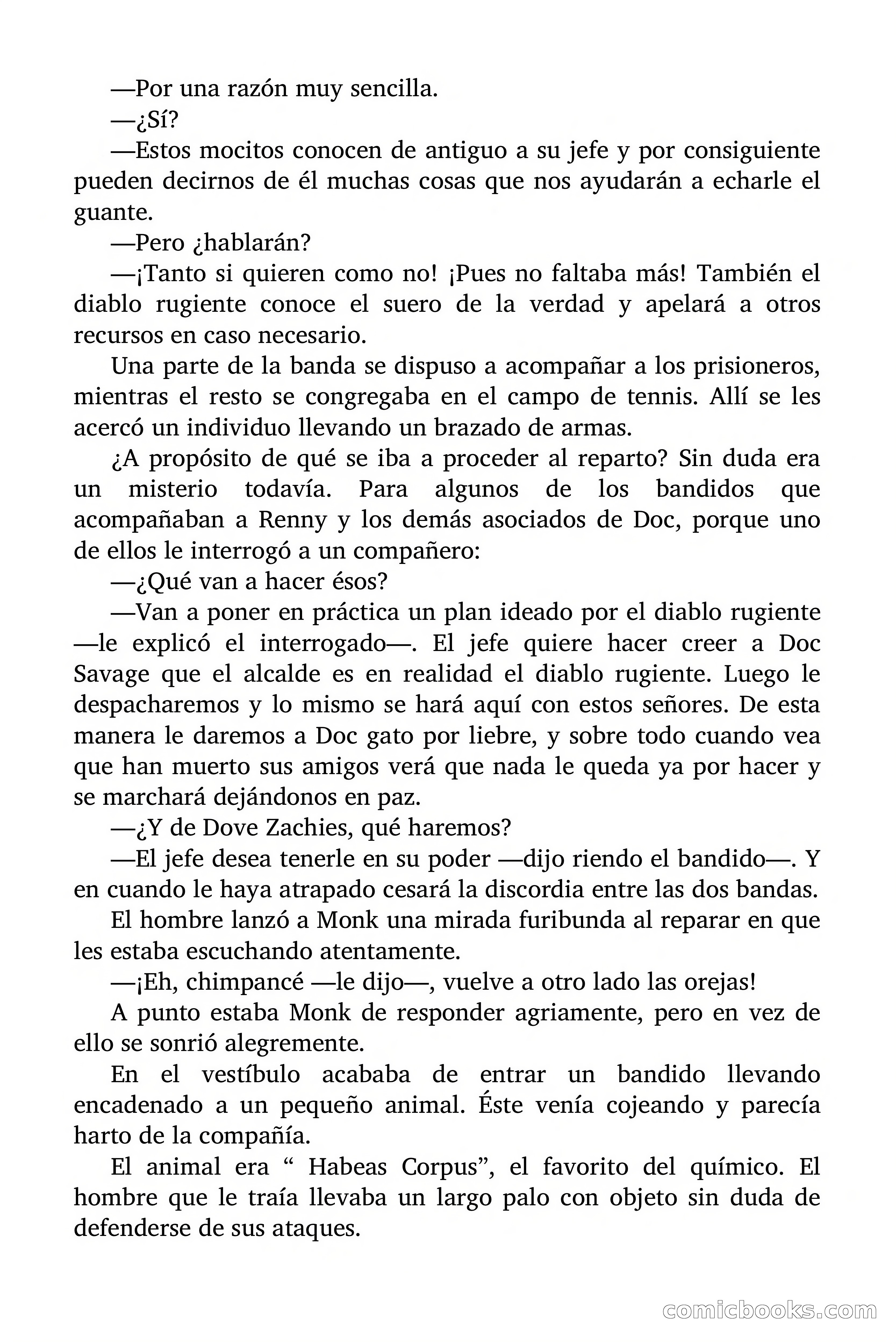 Doc Savage: Peligro Oculto — page 113 of 156