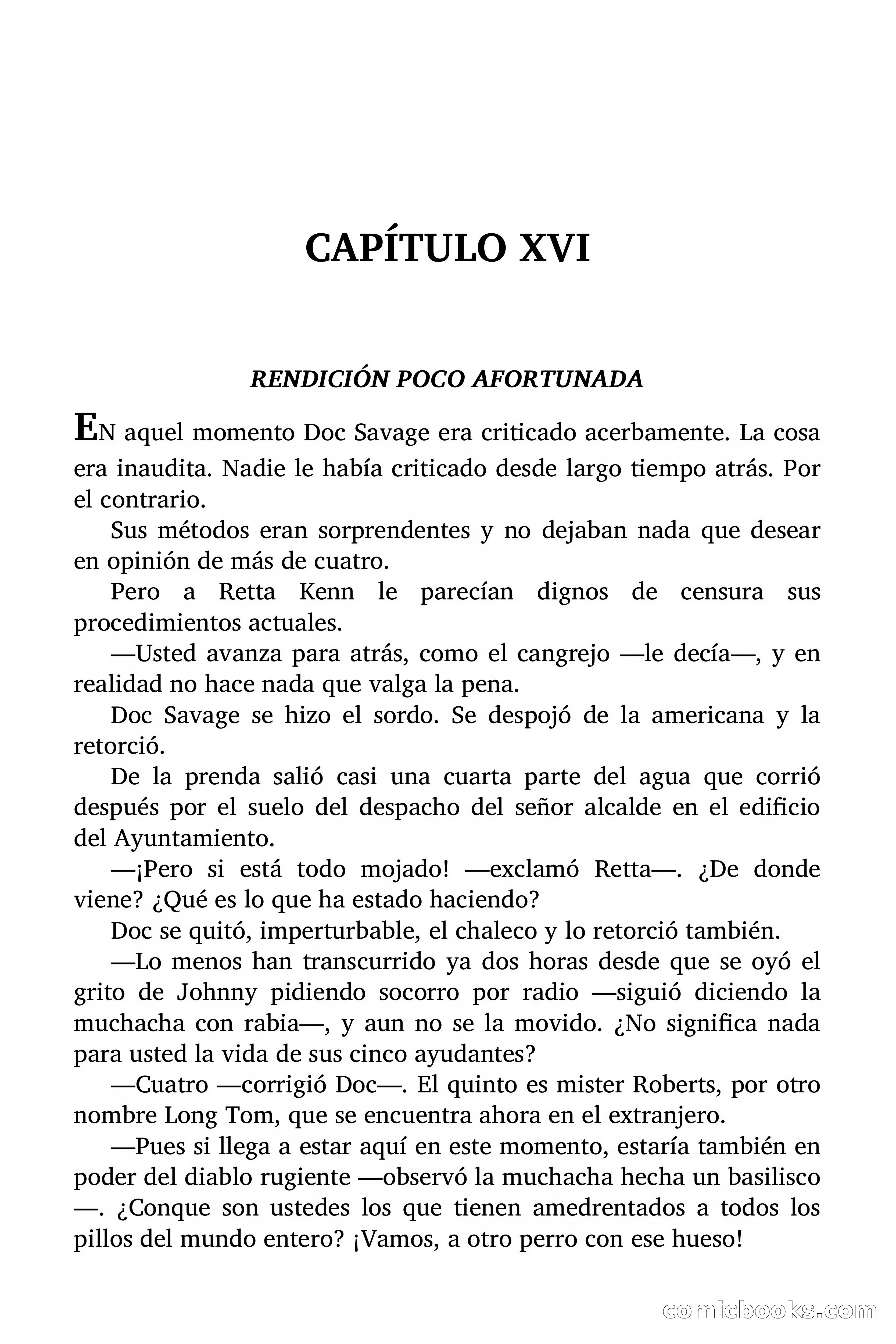 Doc Savage: Peligro Oculto — page 115 of 156