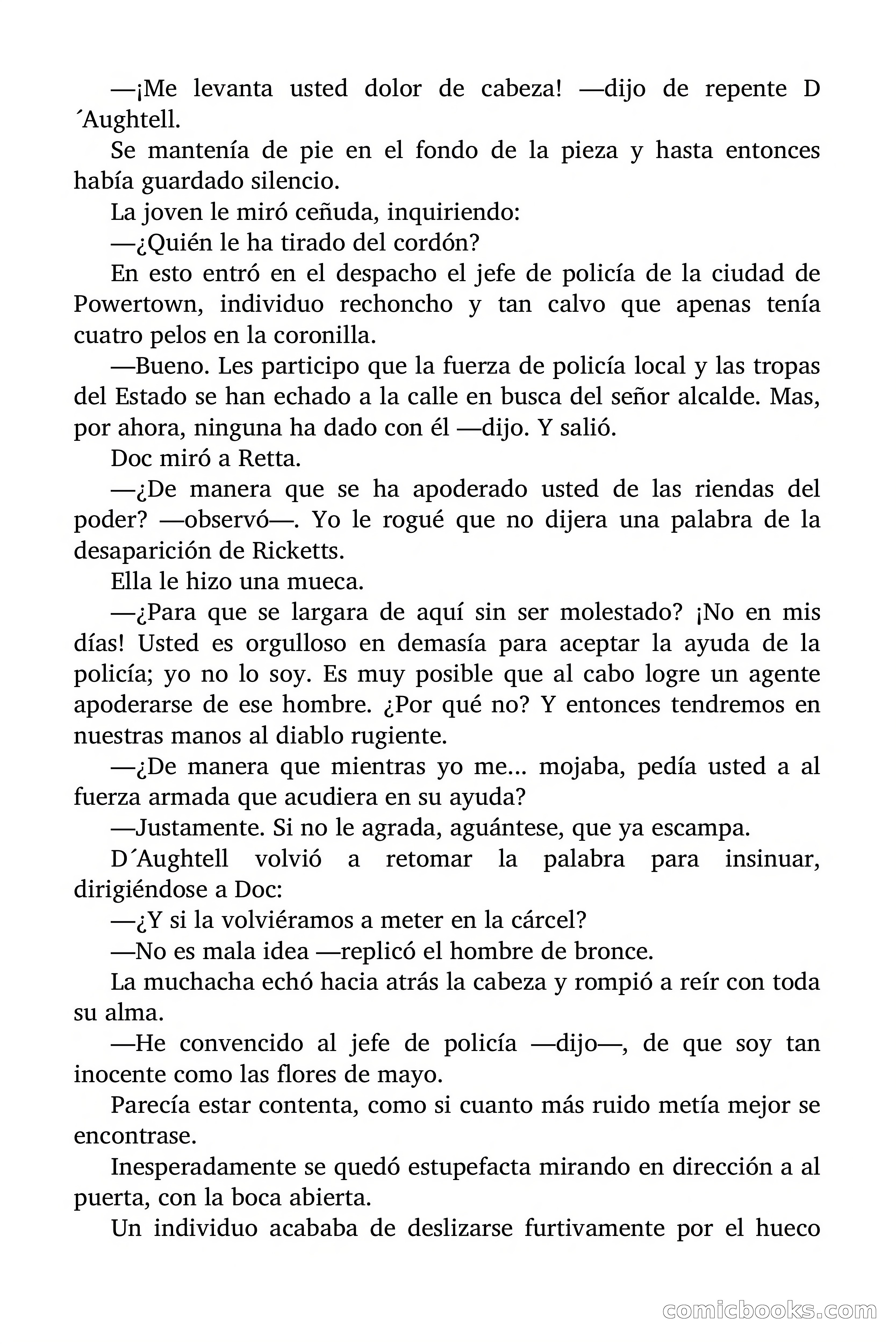 Doc Savage: Peligro Oculto — page 116 of 156