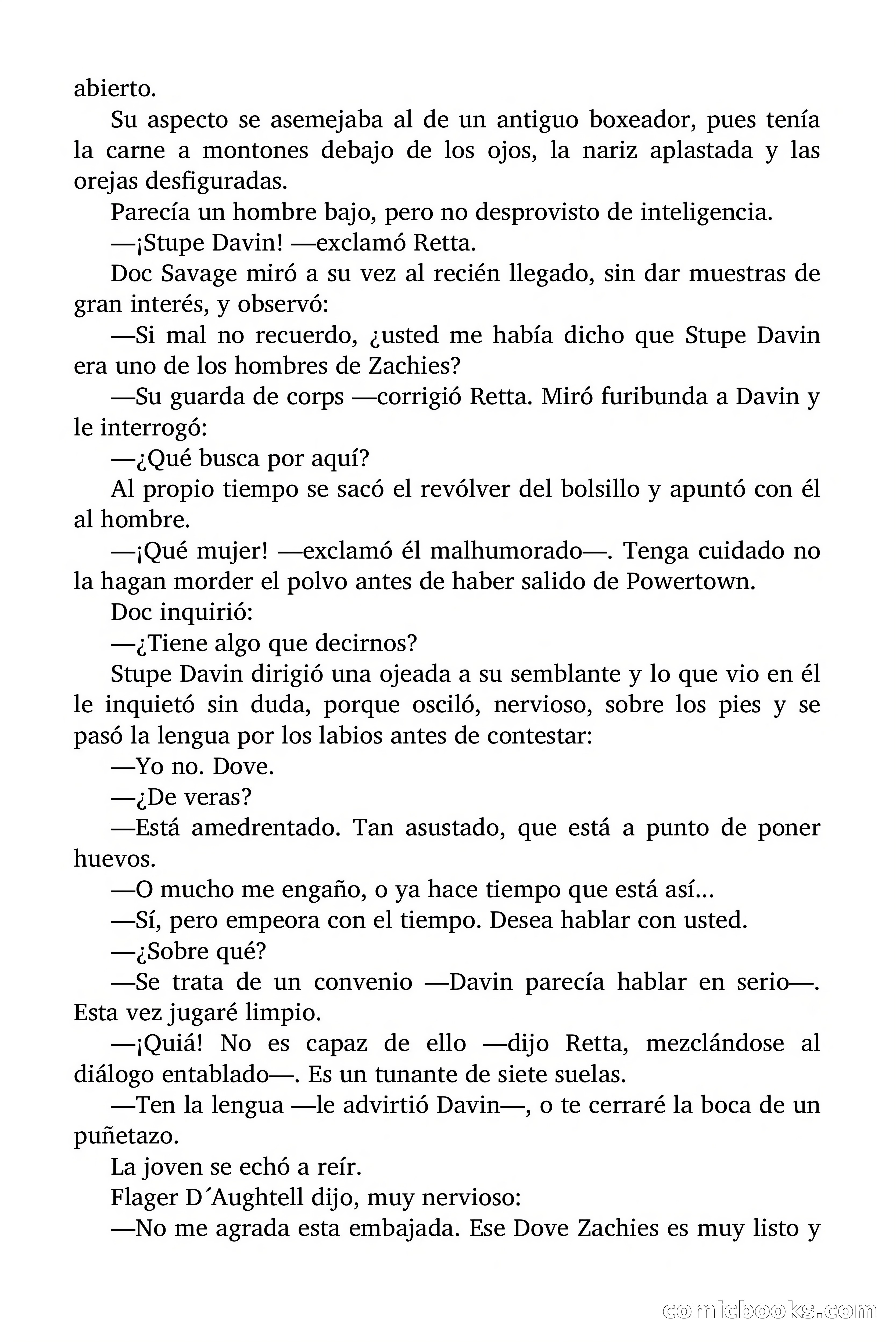 Doc Savage: Peligro Oculto — page 117 of 156
