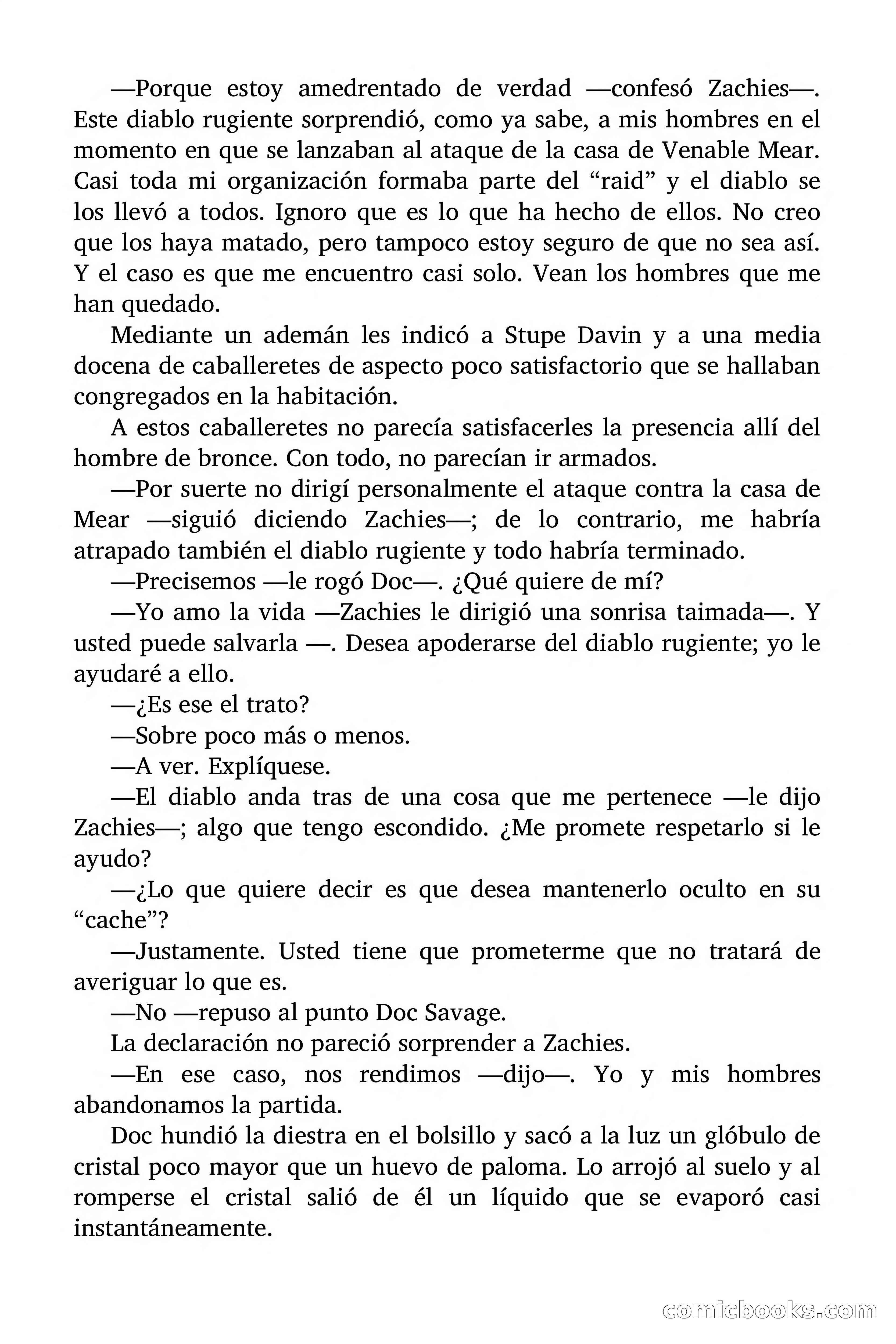 Doc Savage: Peligro Oculto — page 119 of 156