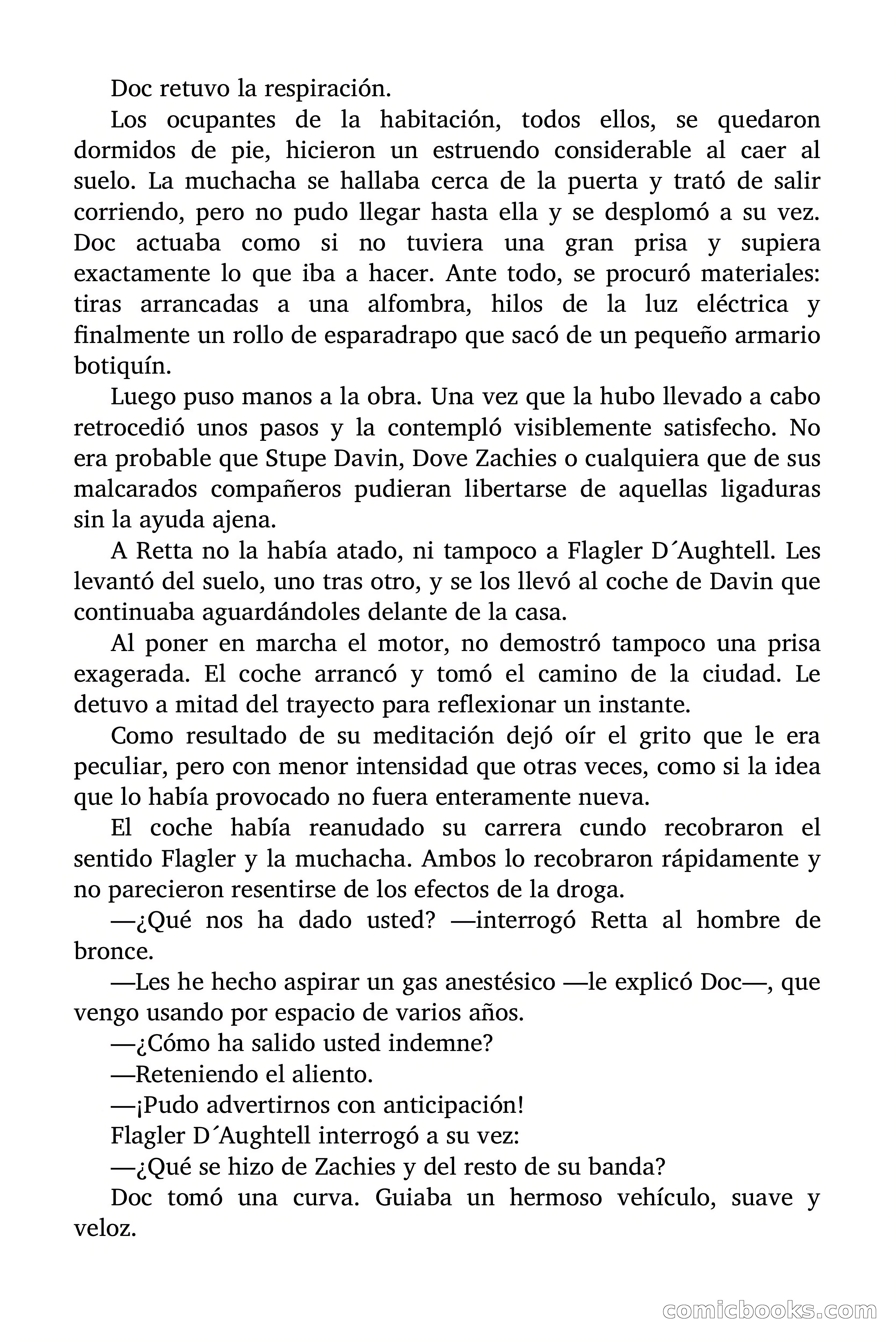 Doc Savage: Peligro Oculto — page 120 of 156