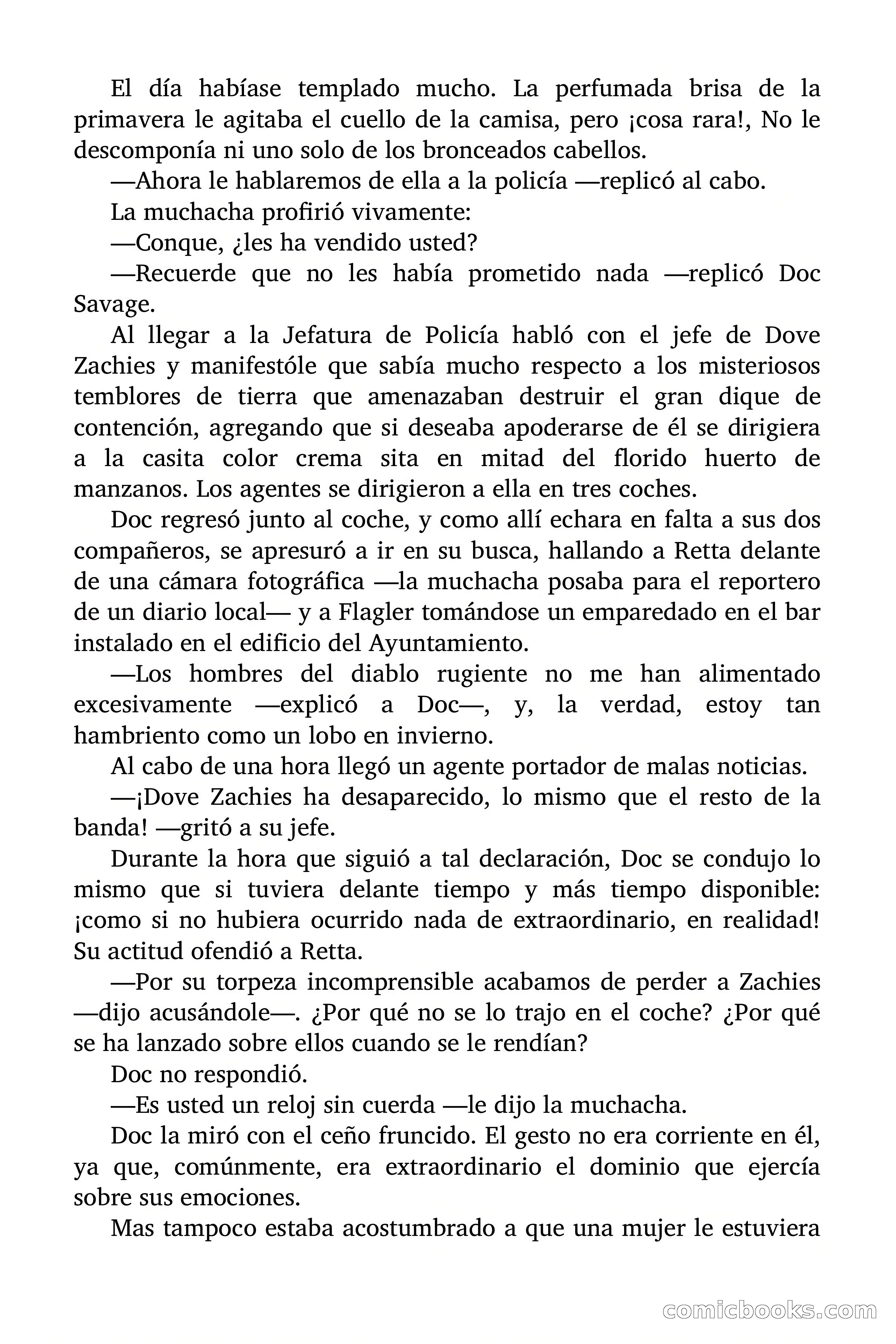 Doc Savage: Peligro Oculto — page 121 of 156